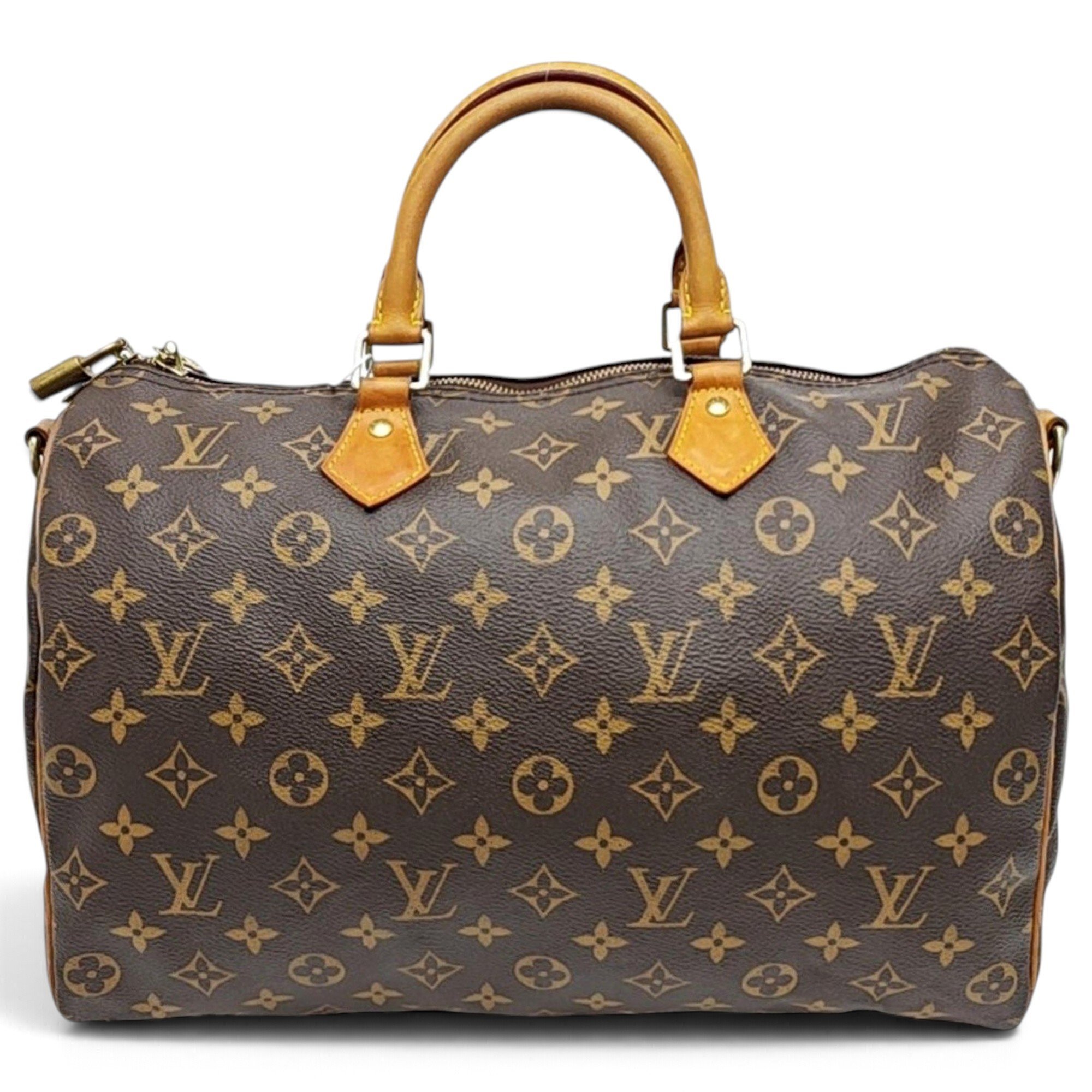 Nano Speedy / Mini HL leather handbag