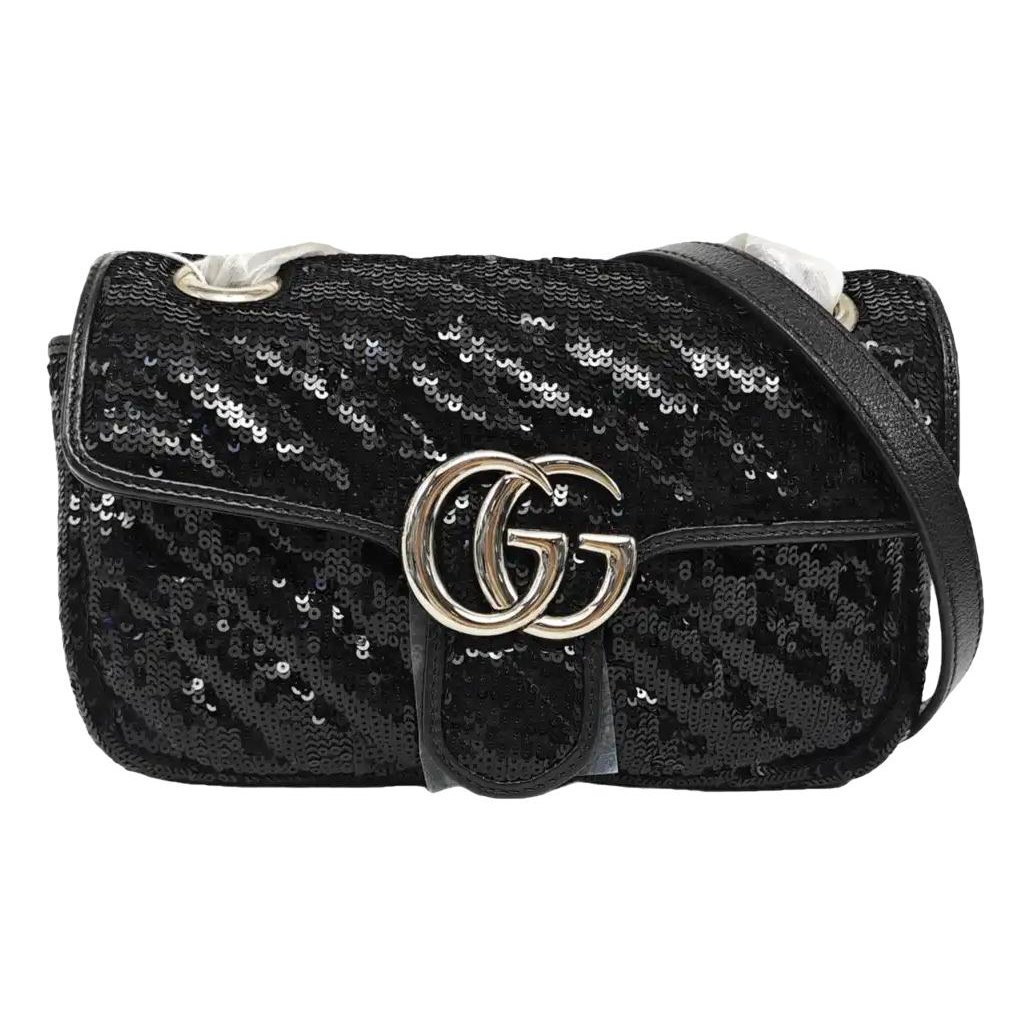 GG Marmont glitter crossbody bag