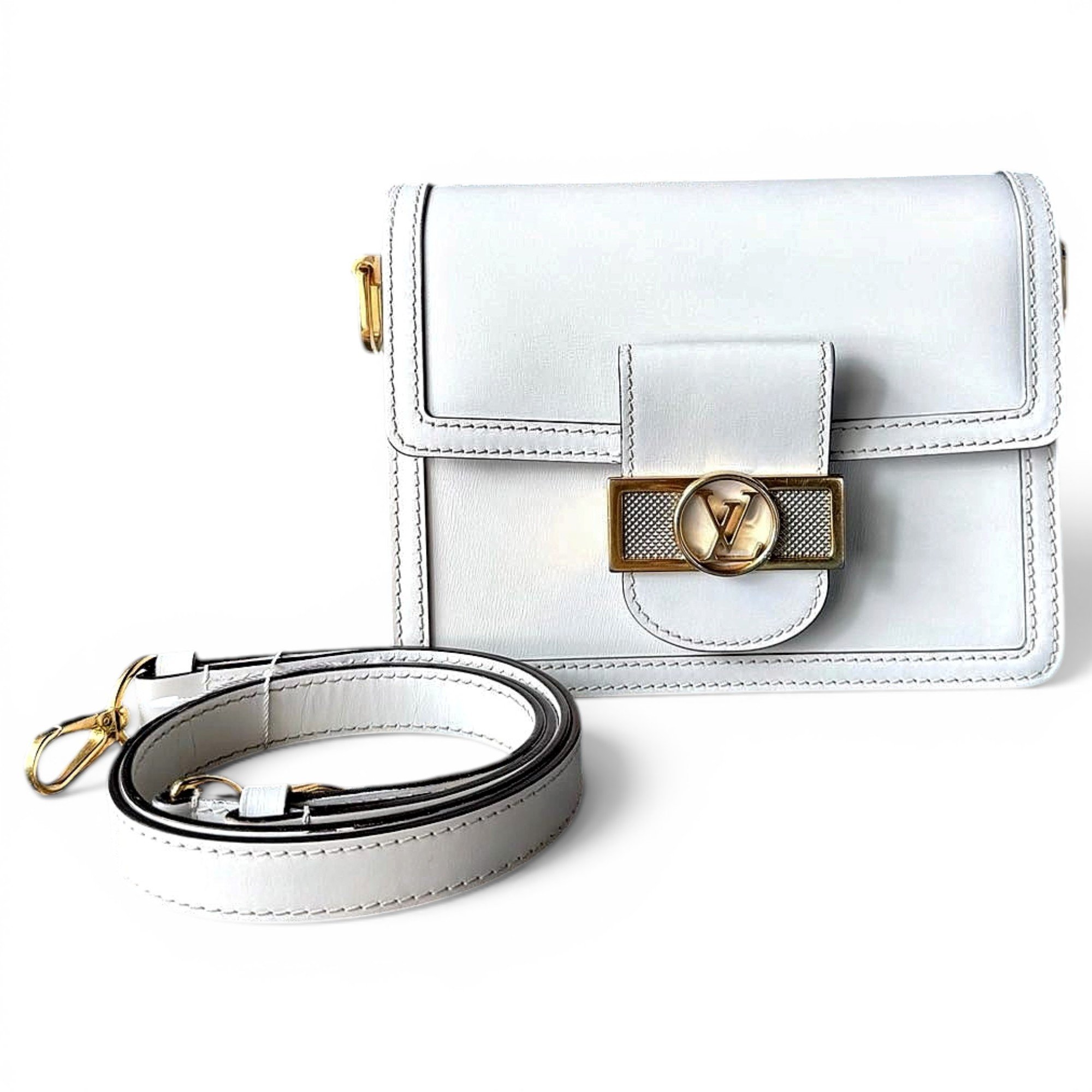 Dauphine Mini leather handbag