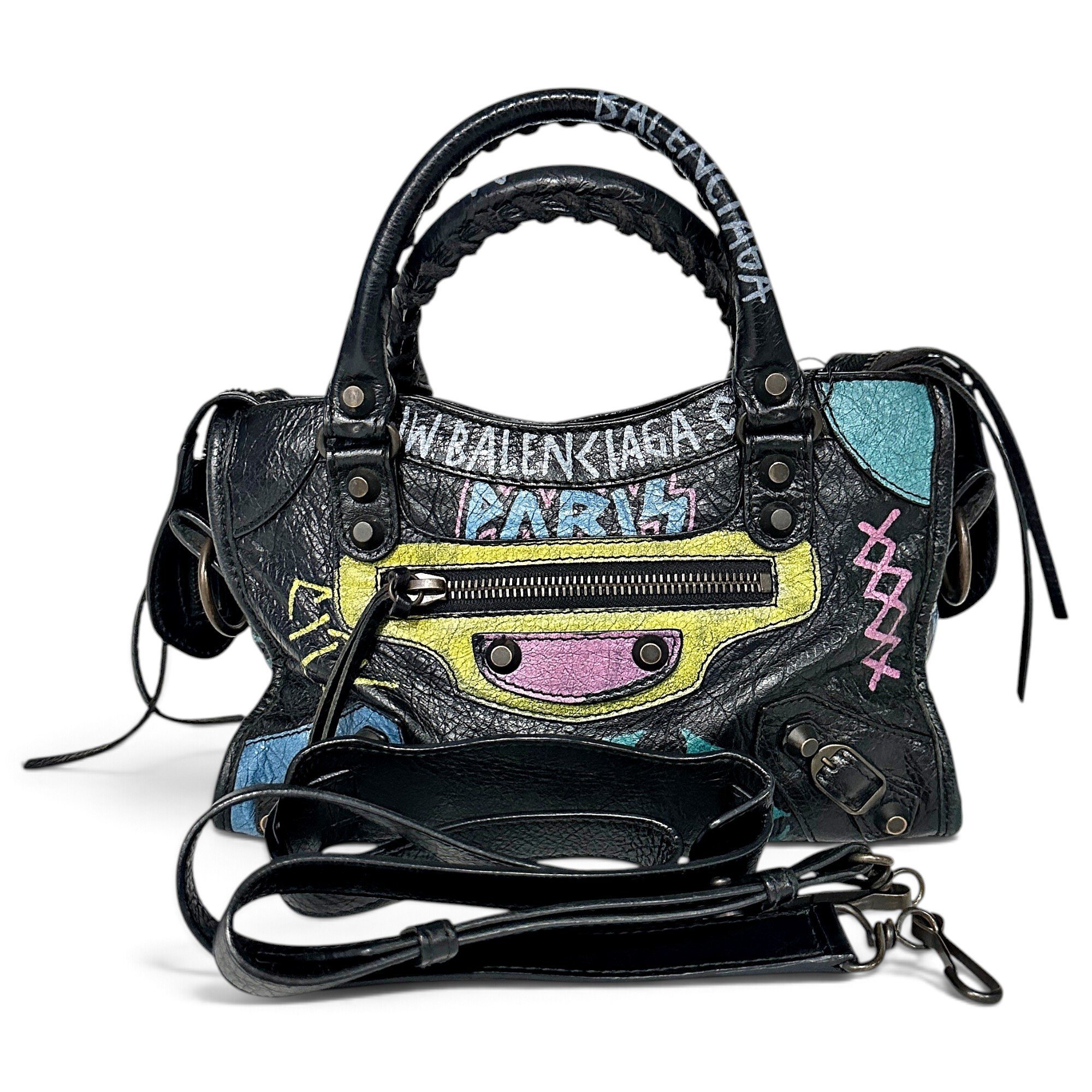 Balenciaga City leather handbag