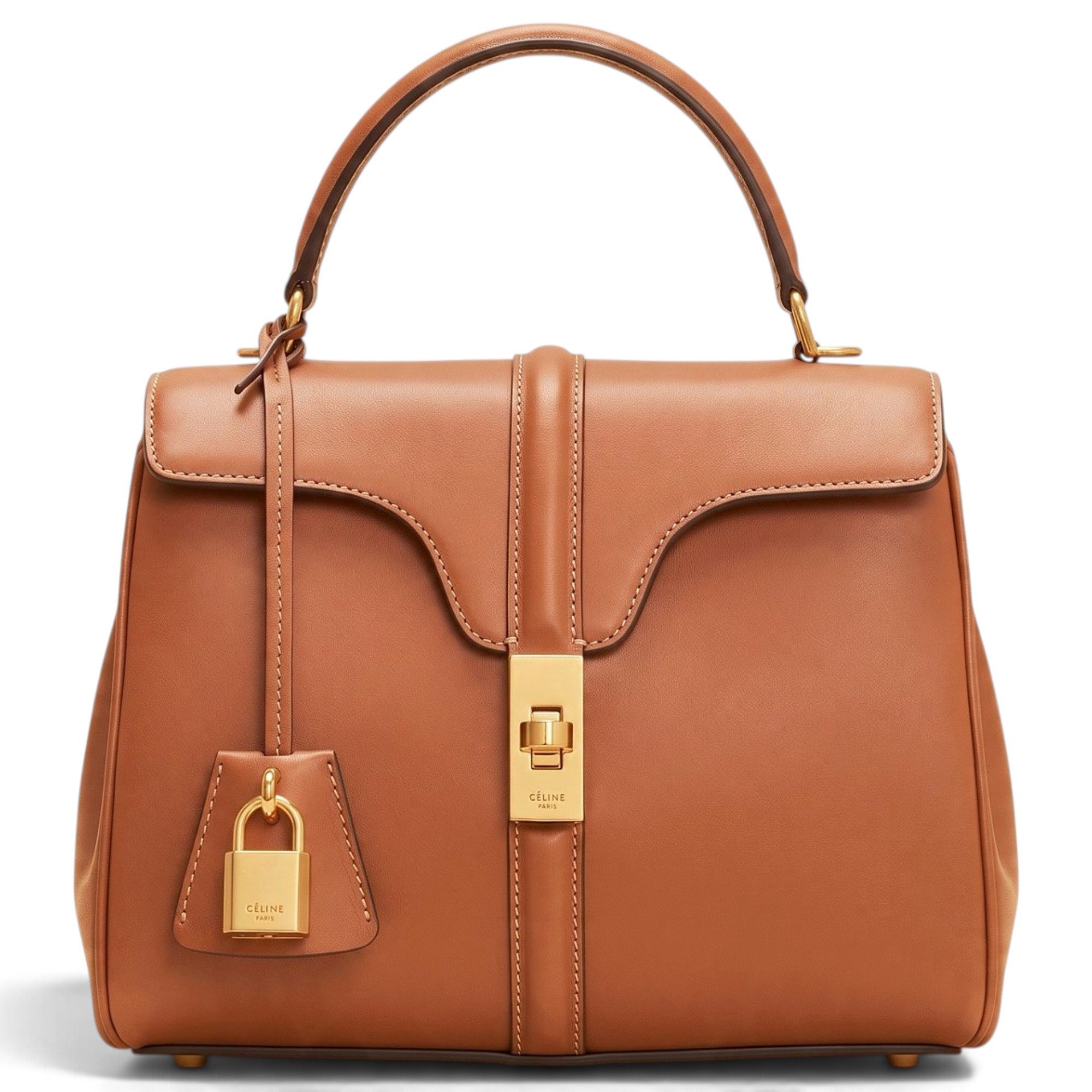 Sac 16 leather handbag