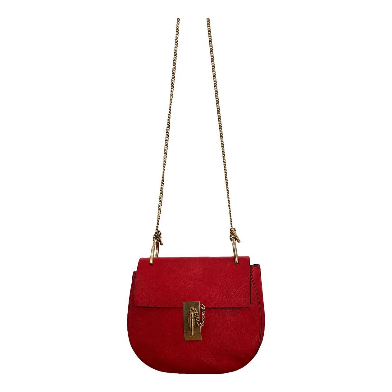 Drew leather crossbody bag