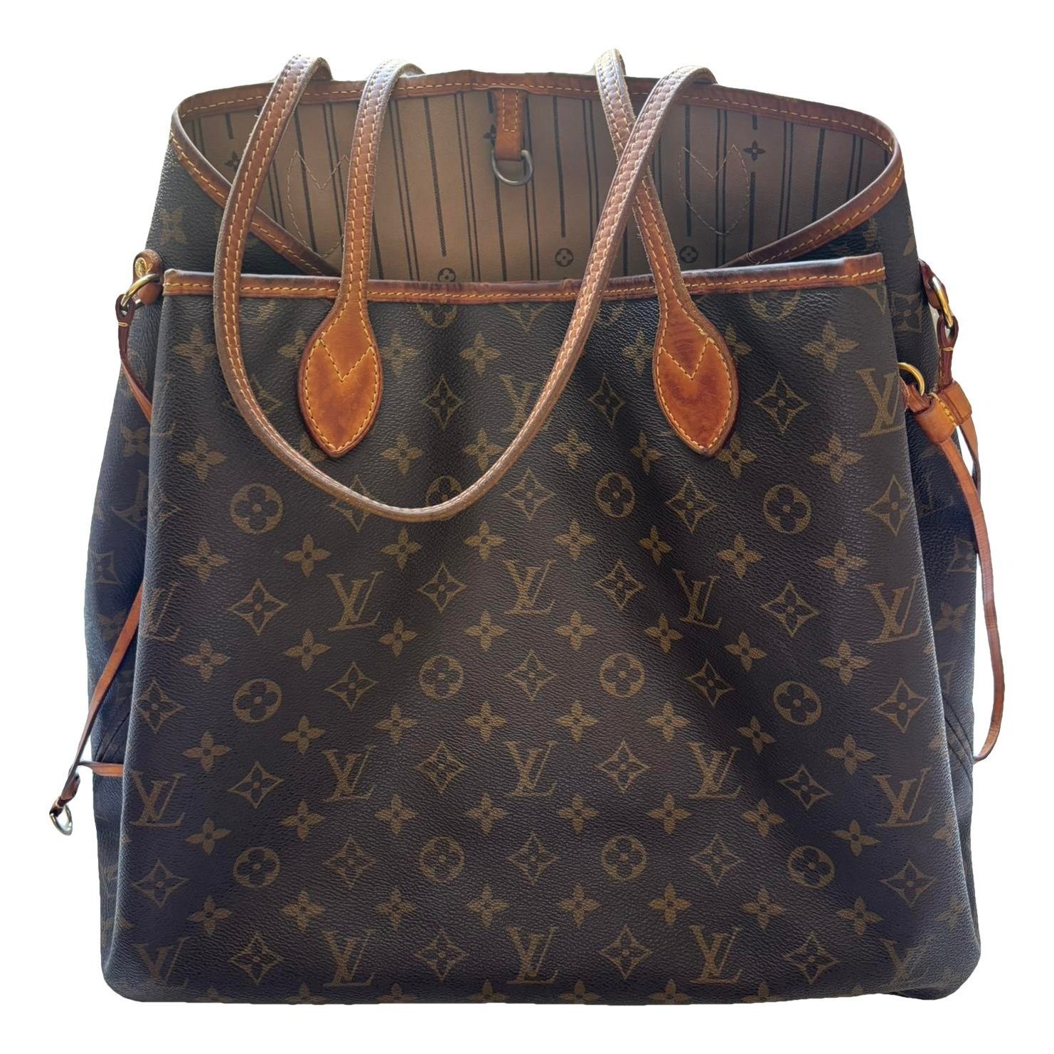 Neverfull leather tote
