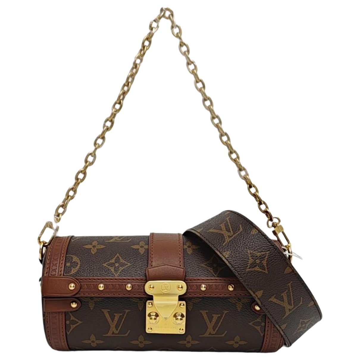 Papillon leather handbag