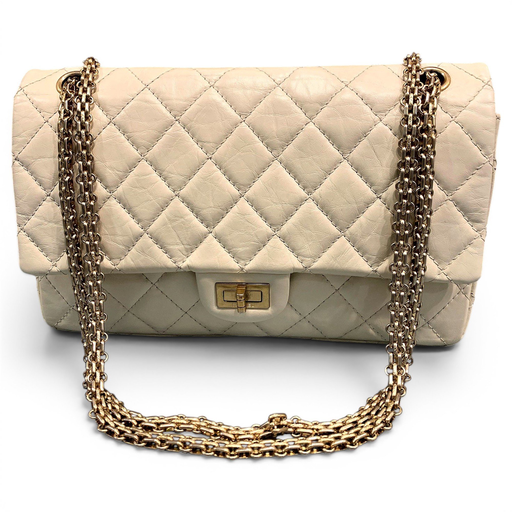 2.55 leather handbag