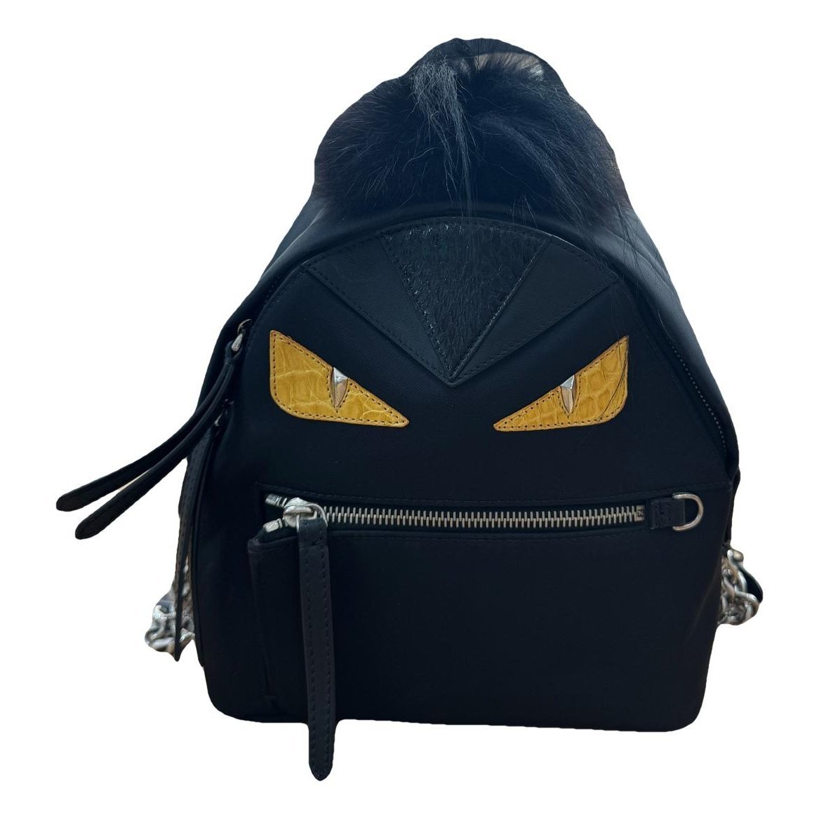 Leather backpack