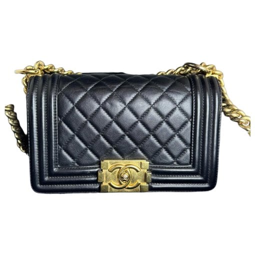 Boy leather handbag