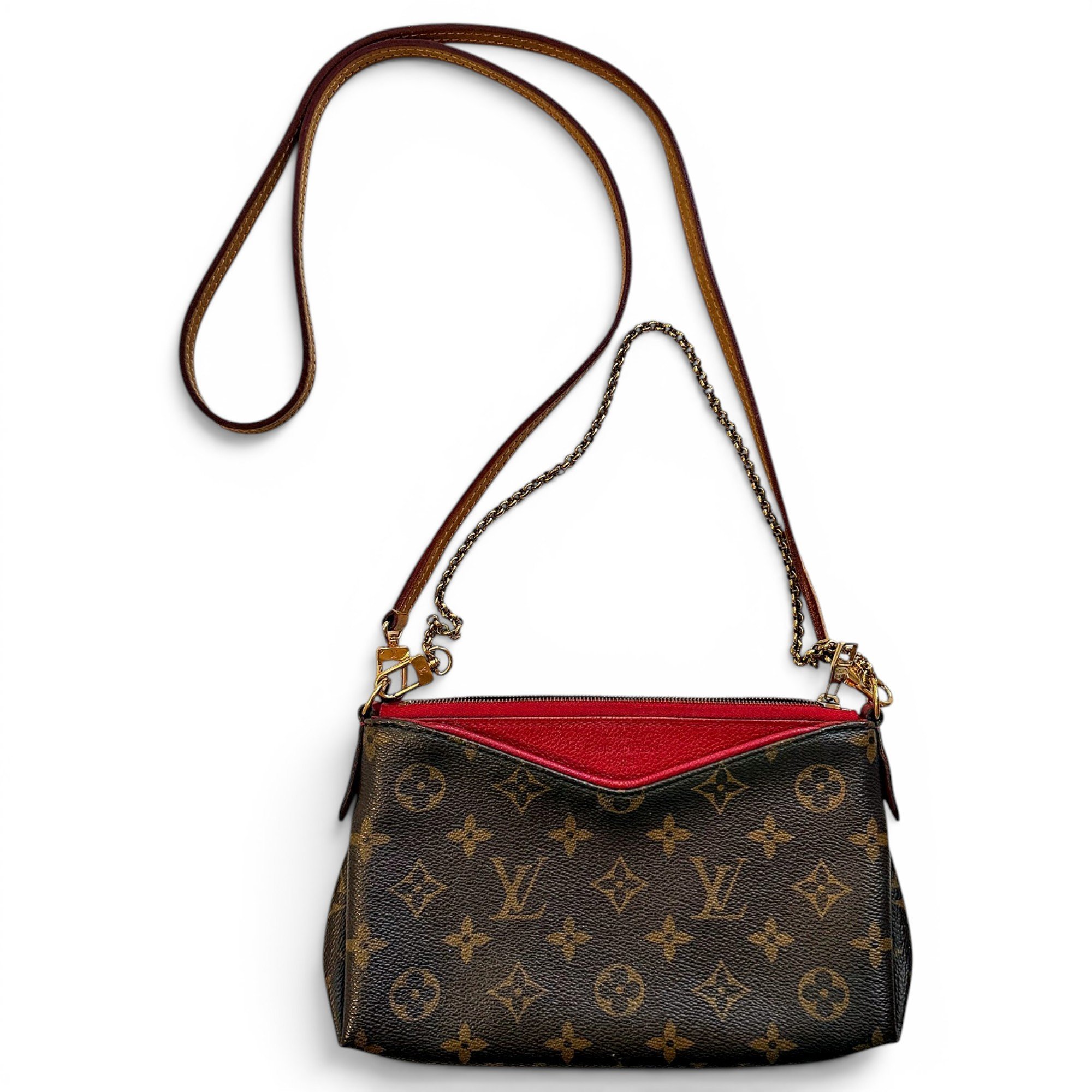 Multi Pochette Accessoires leather crossbody bag