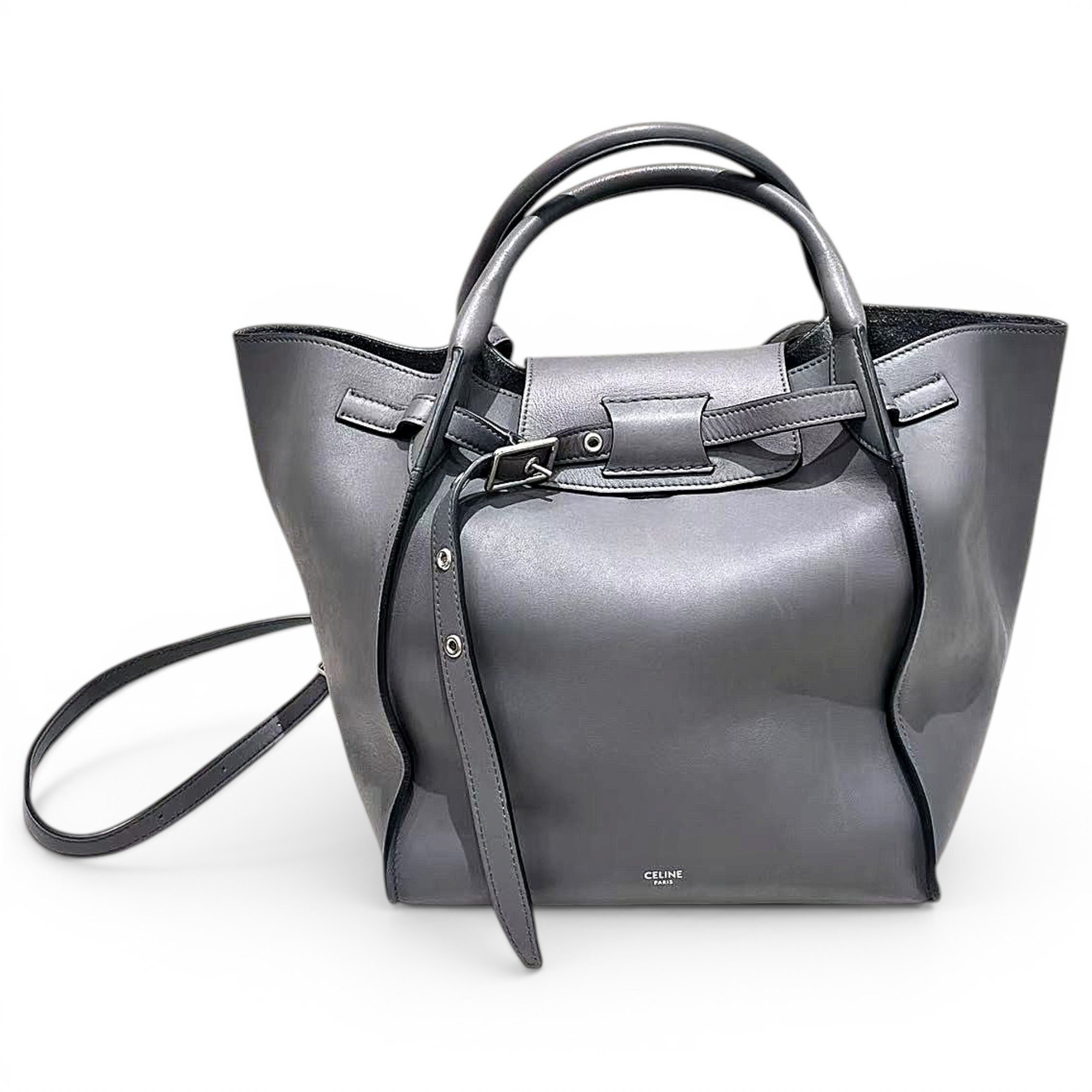 Big Bag leather handbag