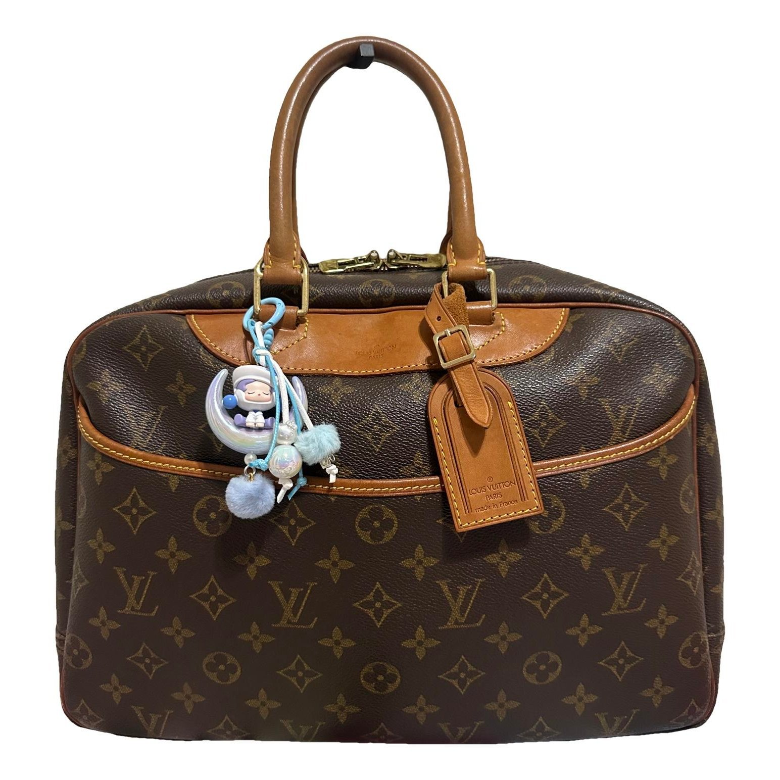 Deauville leather handbag