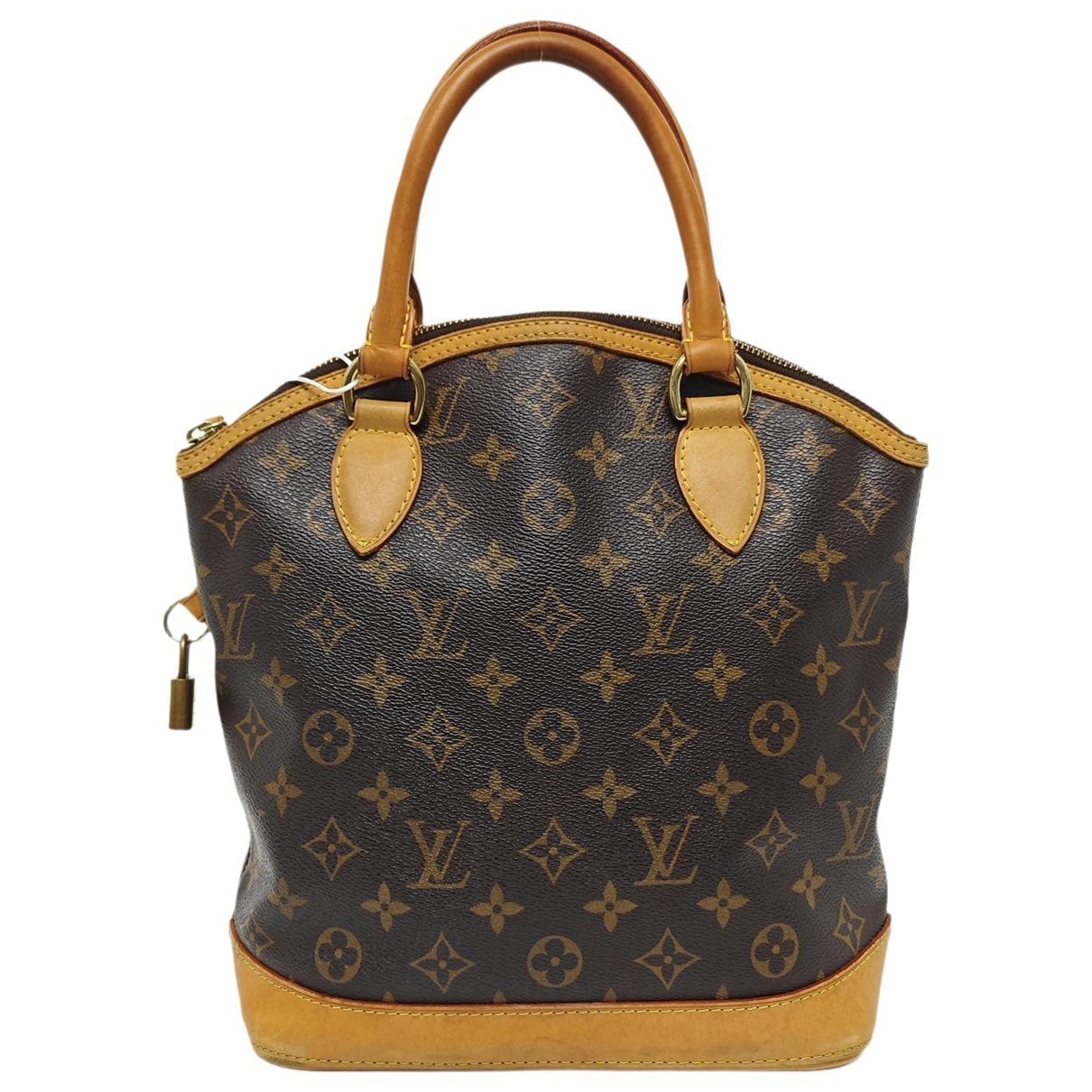 Lockit leather handbag