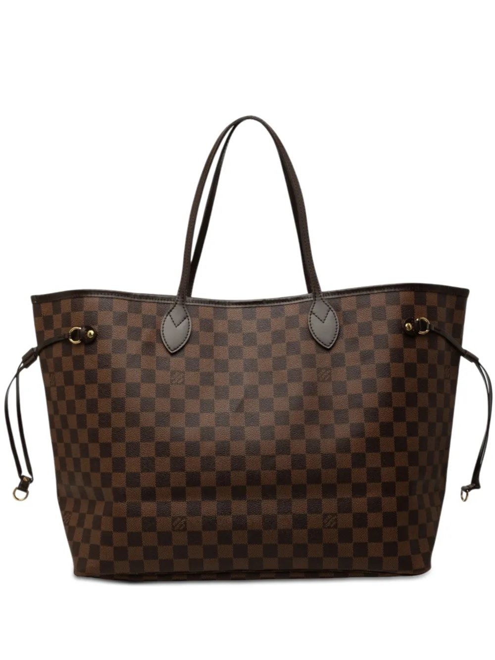 2013 Damier Ebene Neverfull GM tote bag
