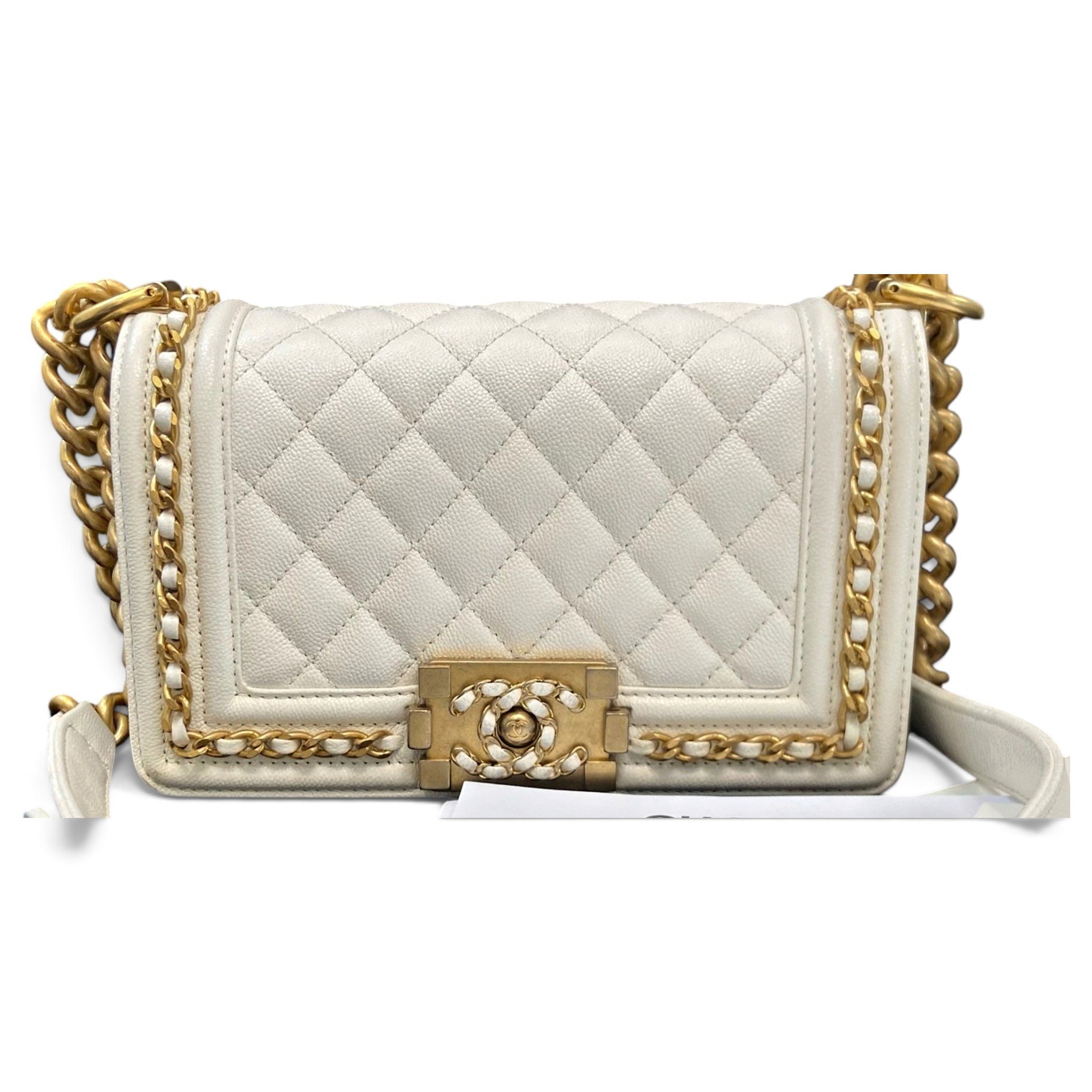 Chanel Boy leather crossbody bag
