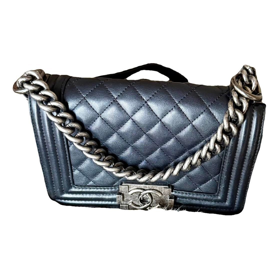 Boy leather crossbody bag