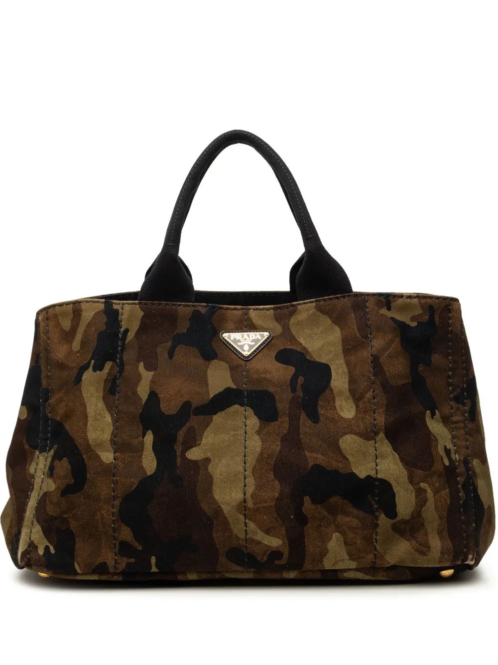 2013-2026 Large Canvas Canapa Camouflage Stampata tote bag