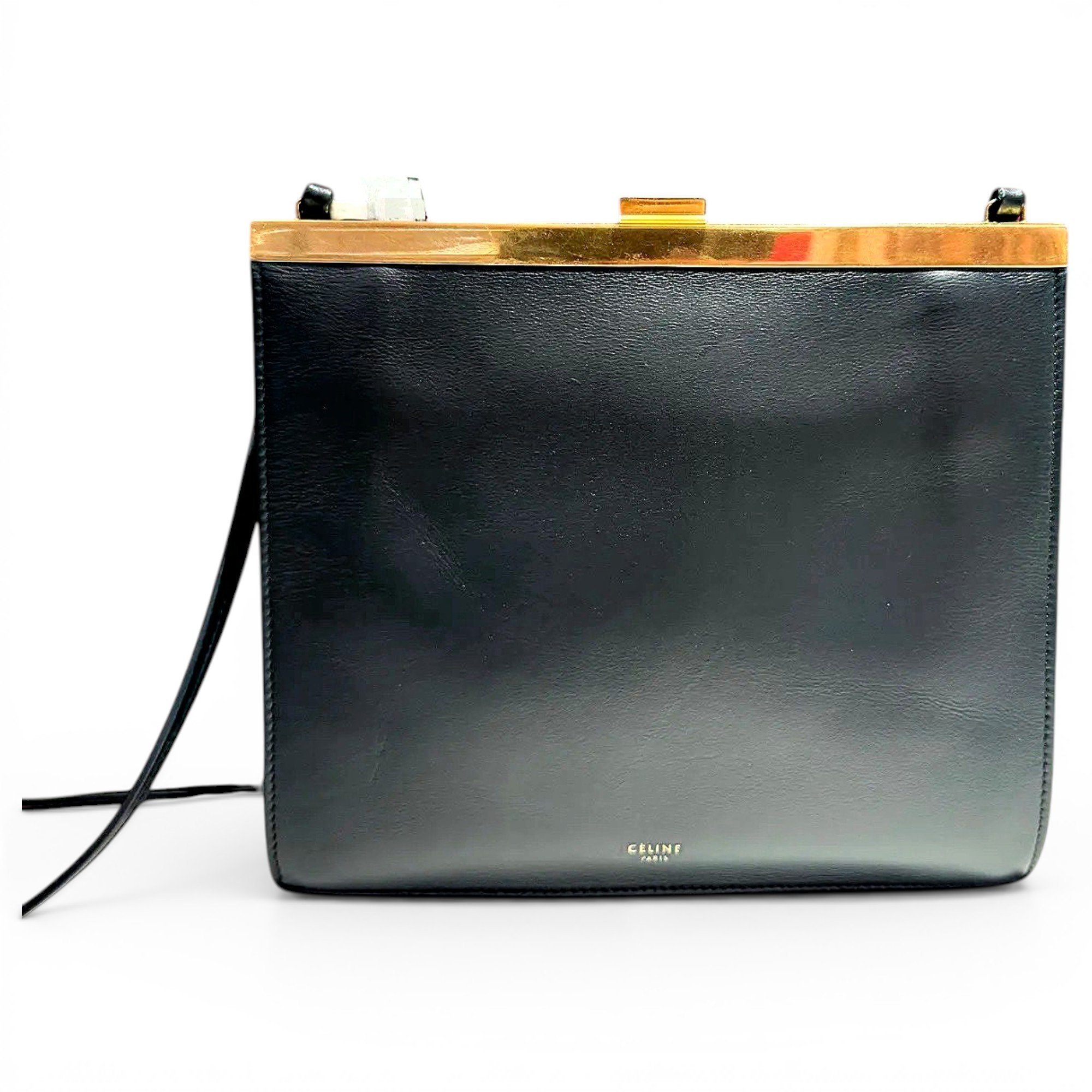 Leather crossbody bag