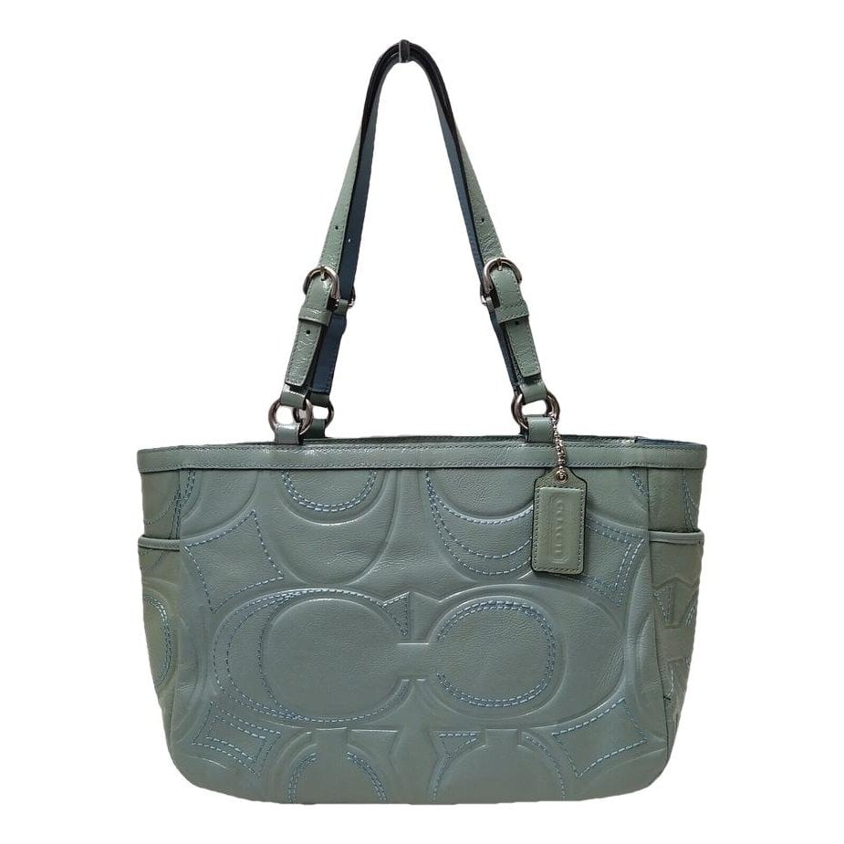 Leather tote