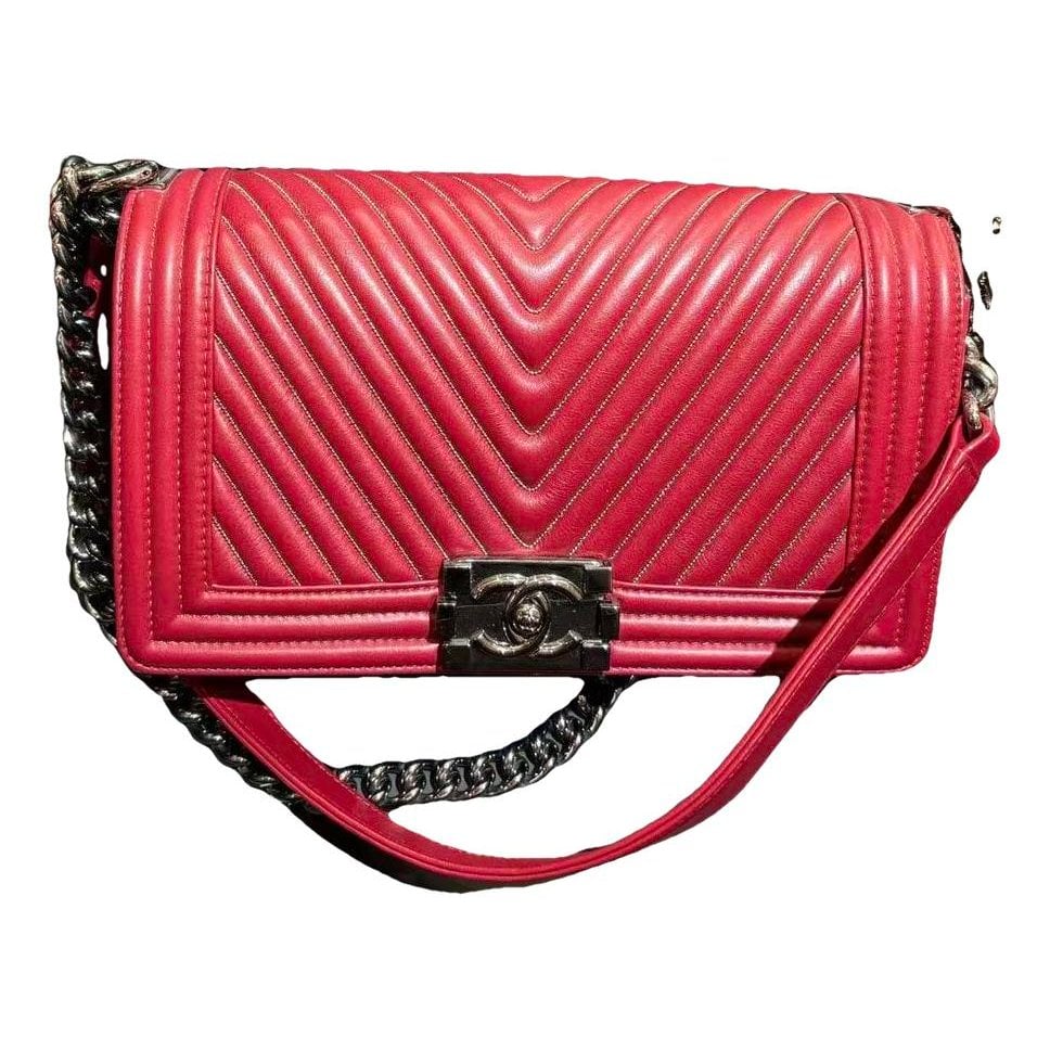 Boy leather handbag