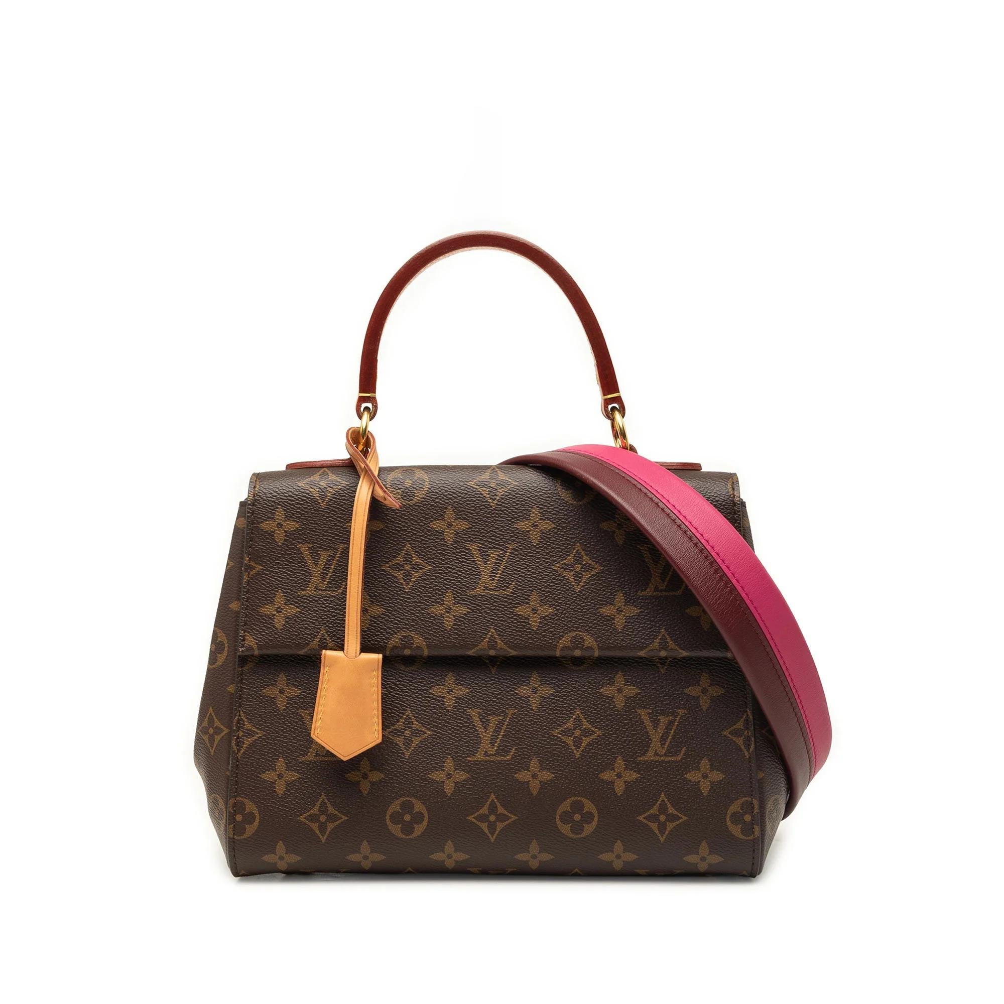 Louis Vuitton Cluny leather satchel