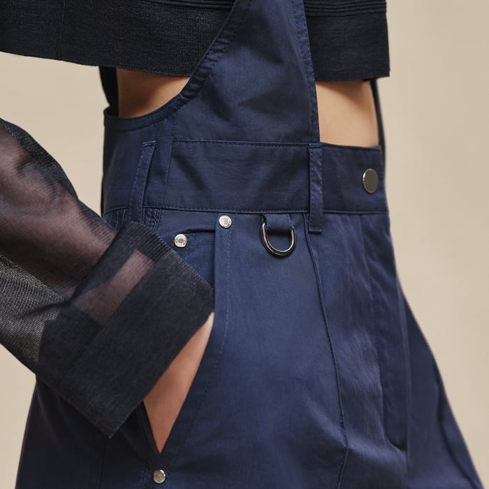 Bleu Outremer Overalls Pants