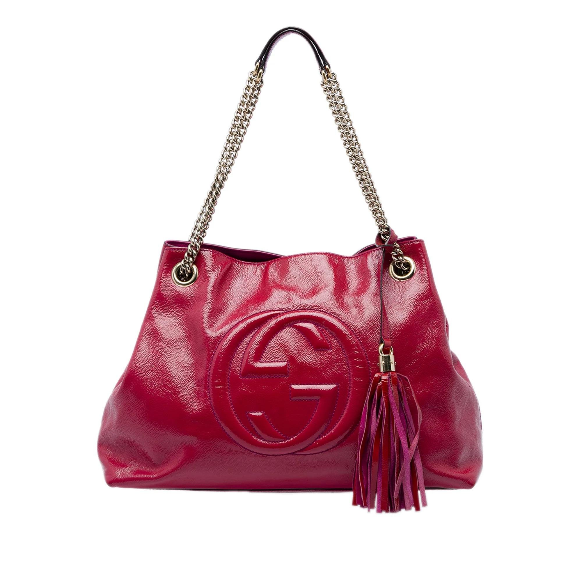 Soho Chain leather tote