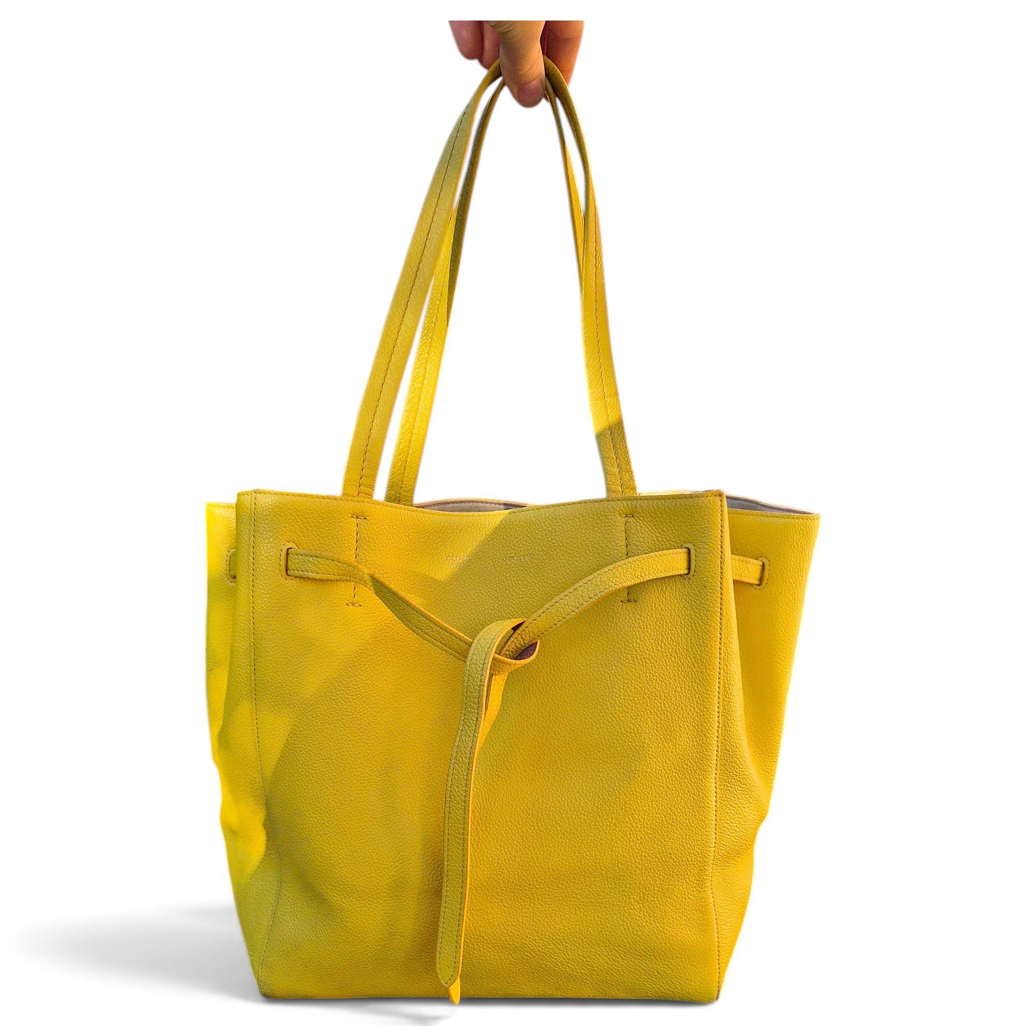 Cabas Phantom leather tote