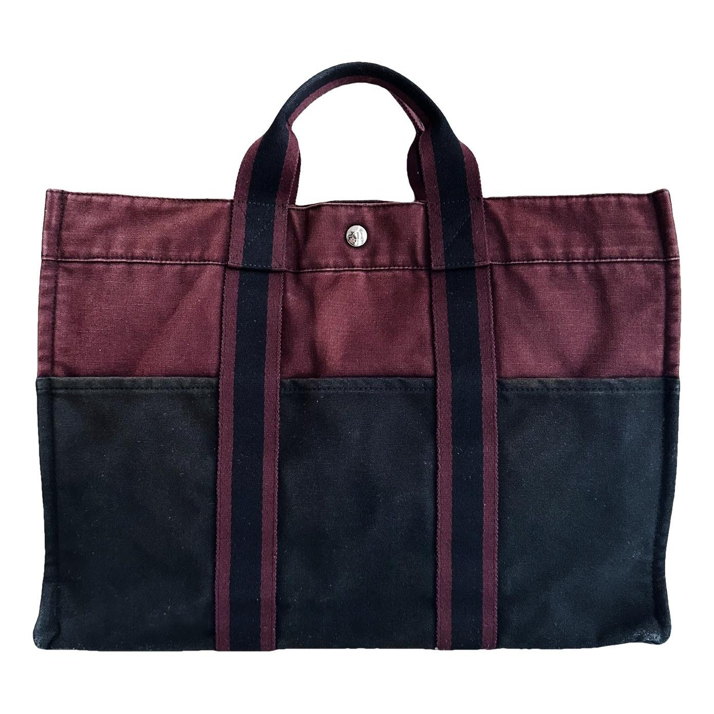 Hermes Fourre Tout Handbag Black