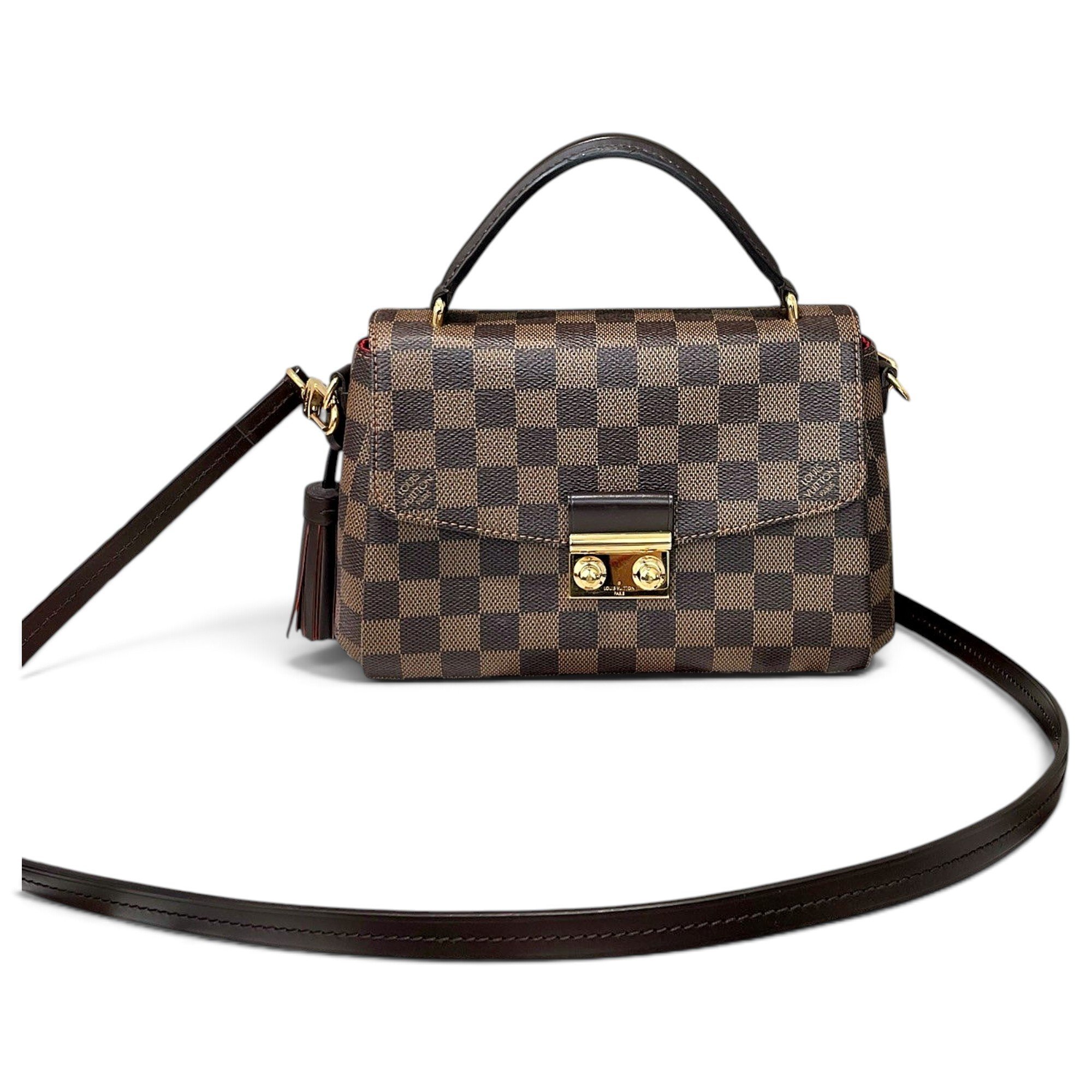 Croisette leather handbag