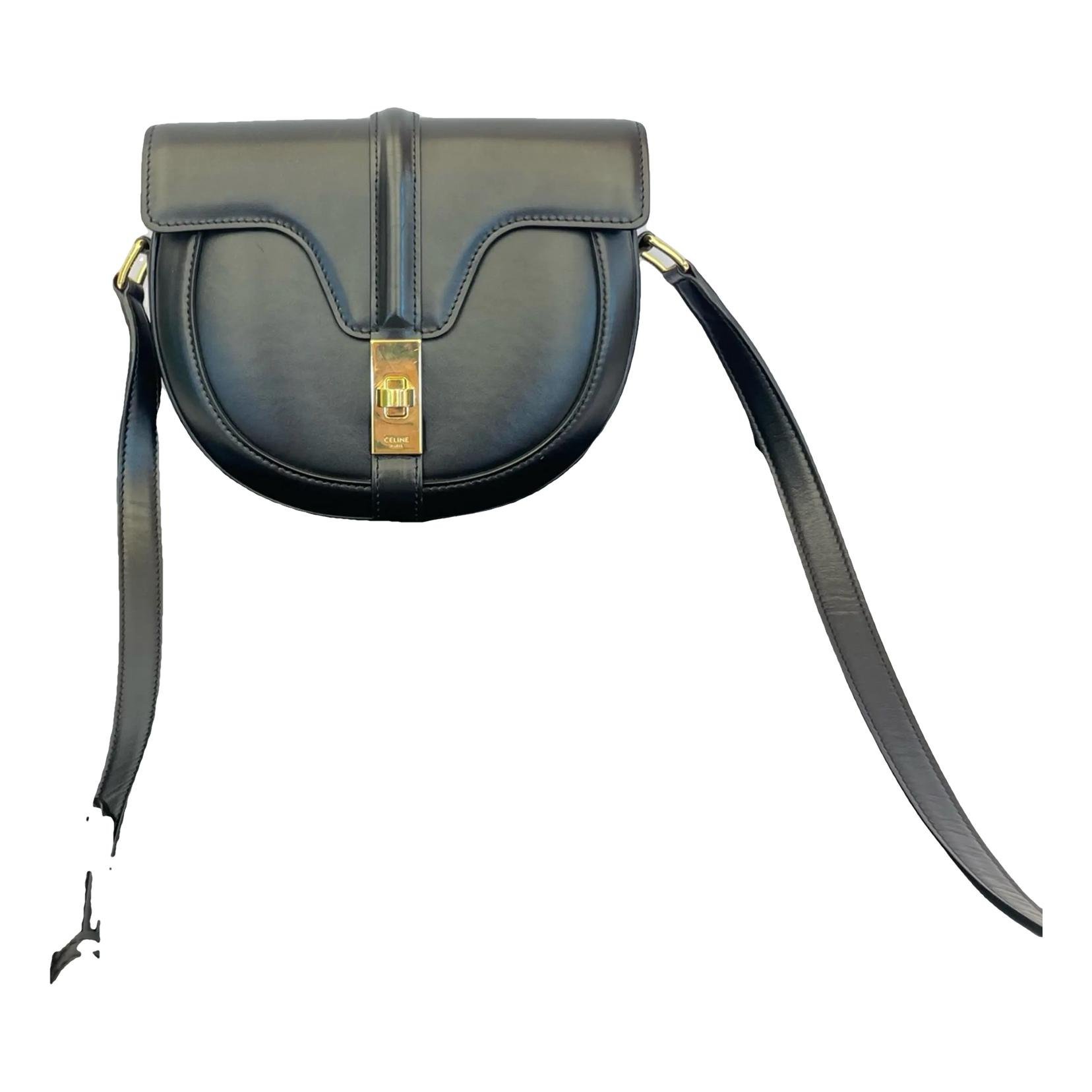 SAC 16 BESACE leather handbag