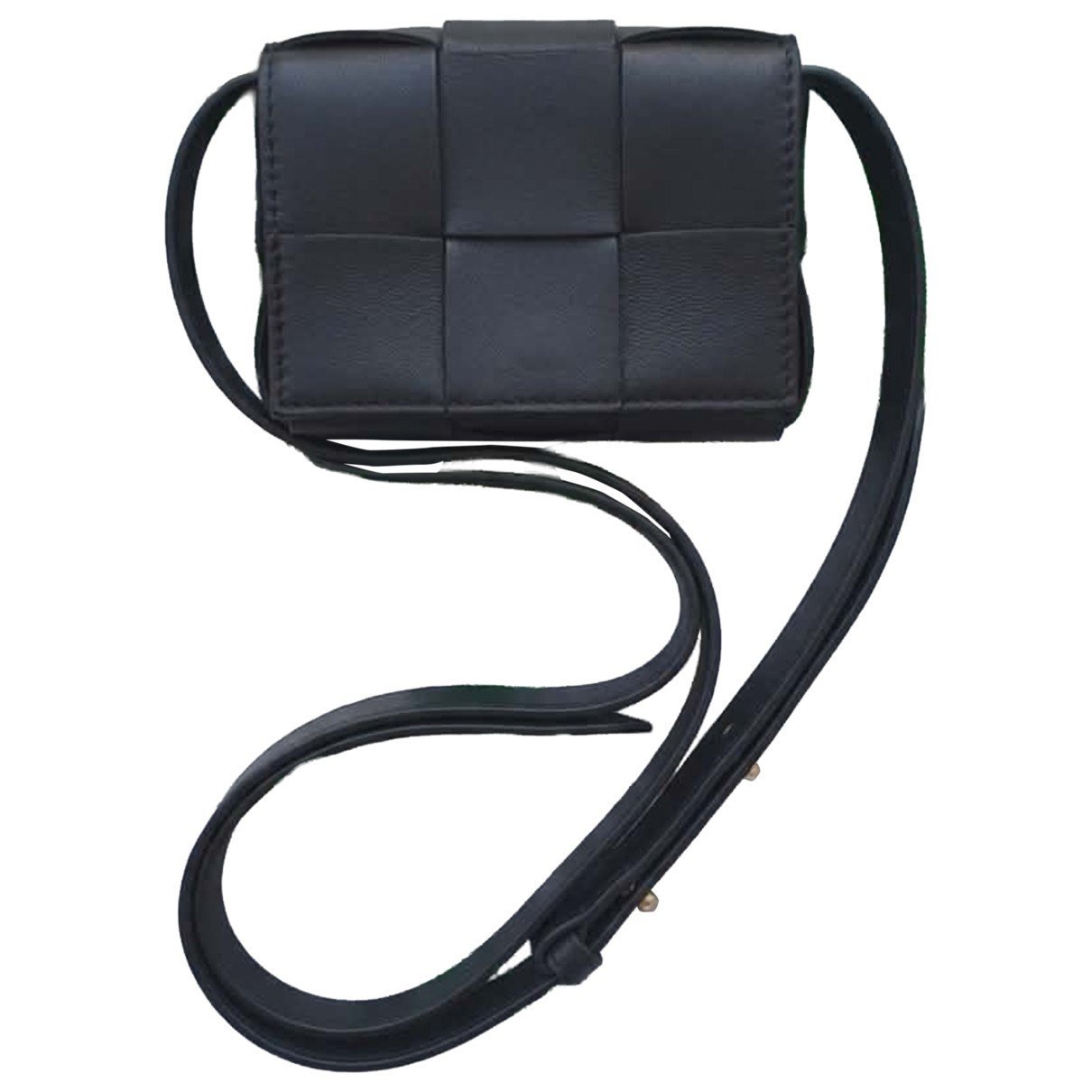 Cassette leather crossbody bag