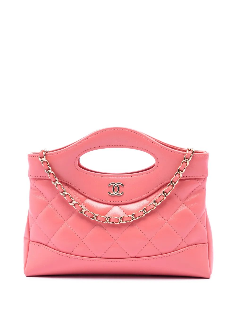 2021-2026 Nano Quilted Lambskin 31 Shopping Bag satchel