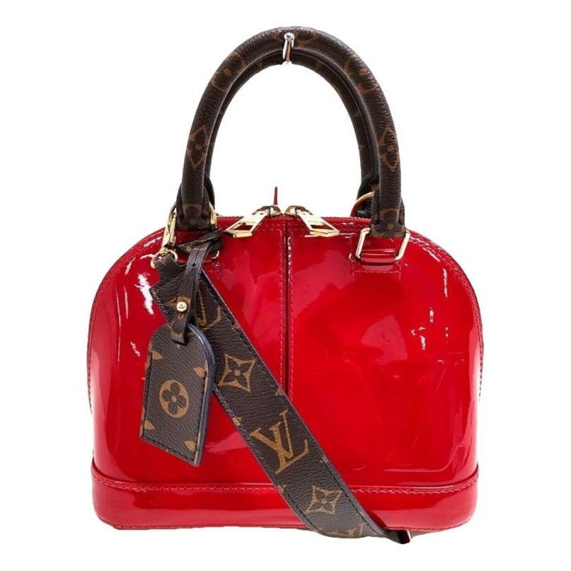 Alma BB patent leather handbag