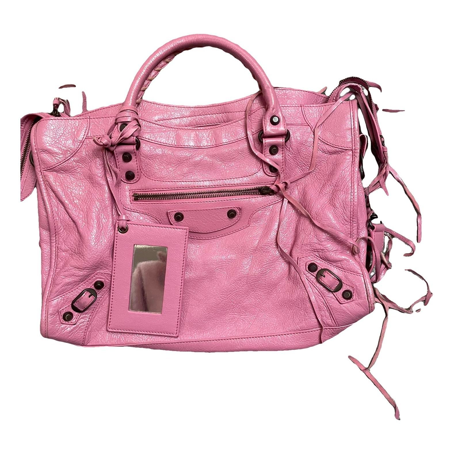 Balenciaga City leather handbag