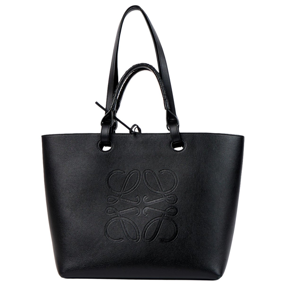 Anagram leather tote