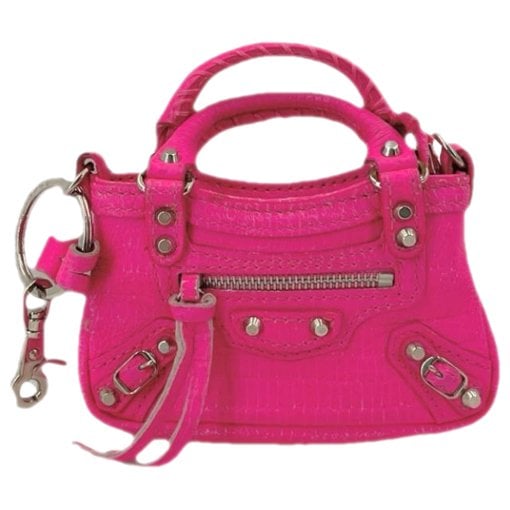 First leather handbag