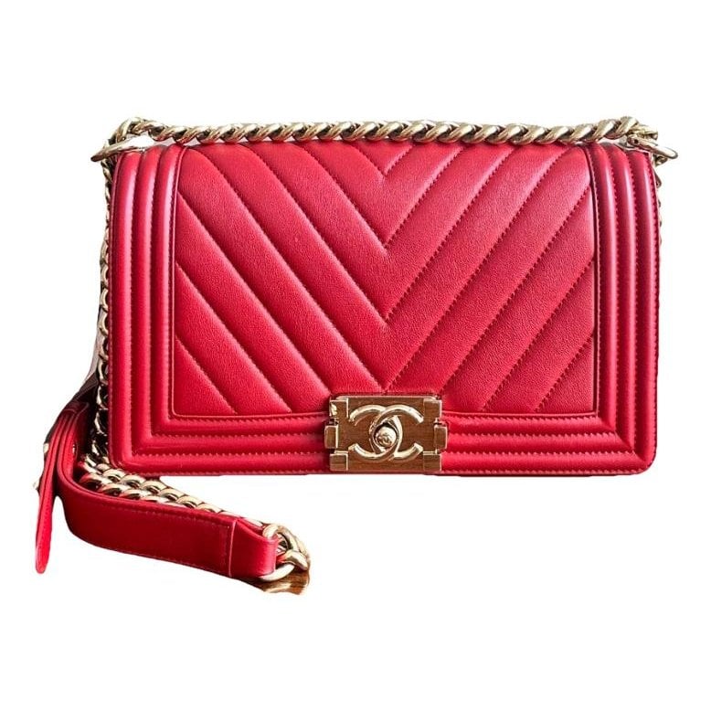 Boy leather crossbody bag