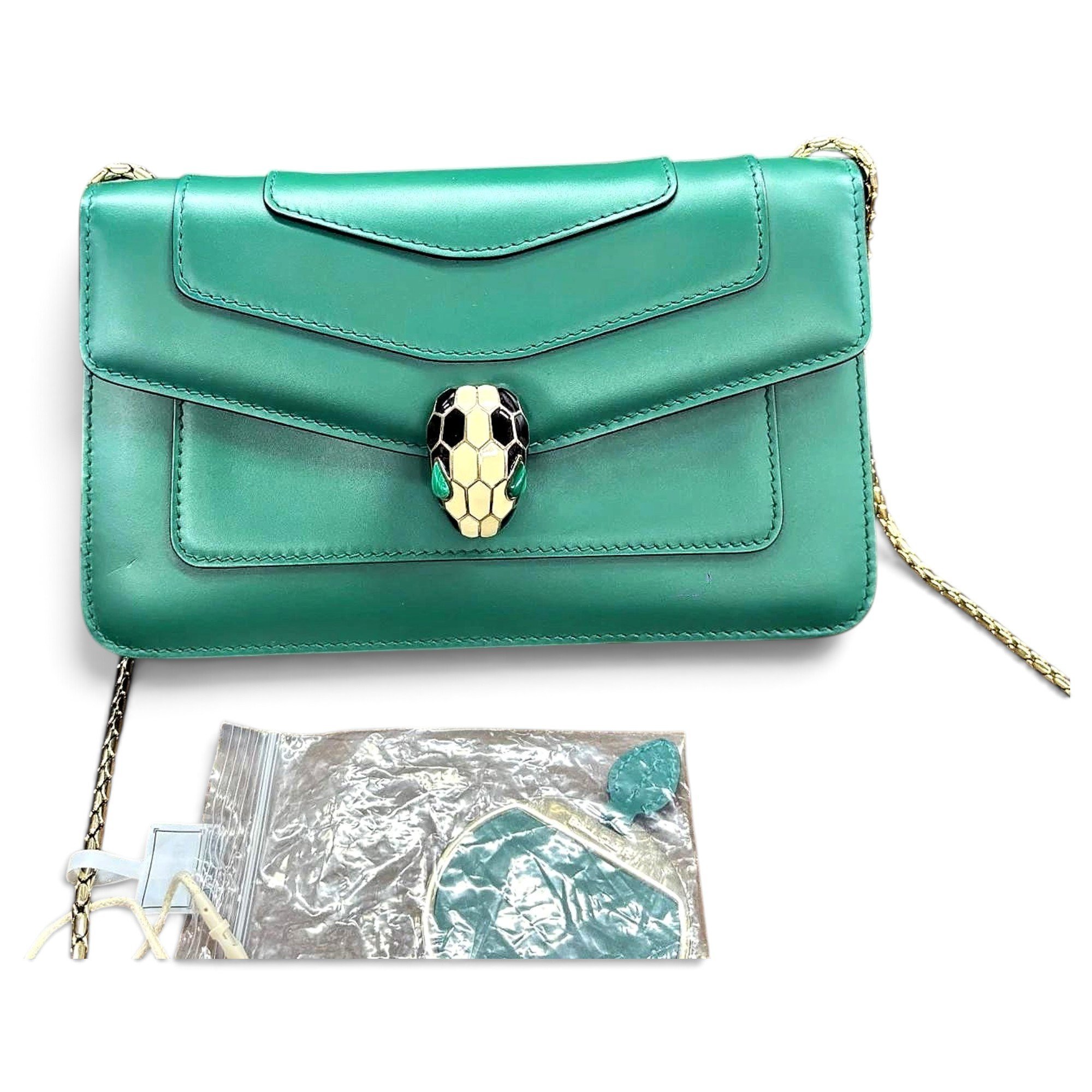 Leather handbag