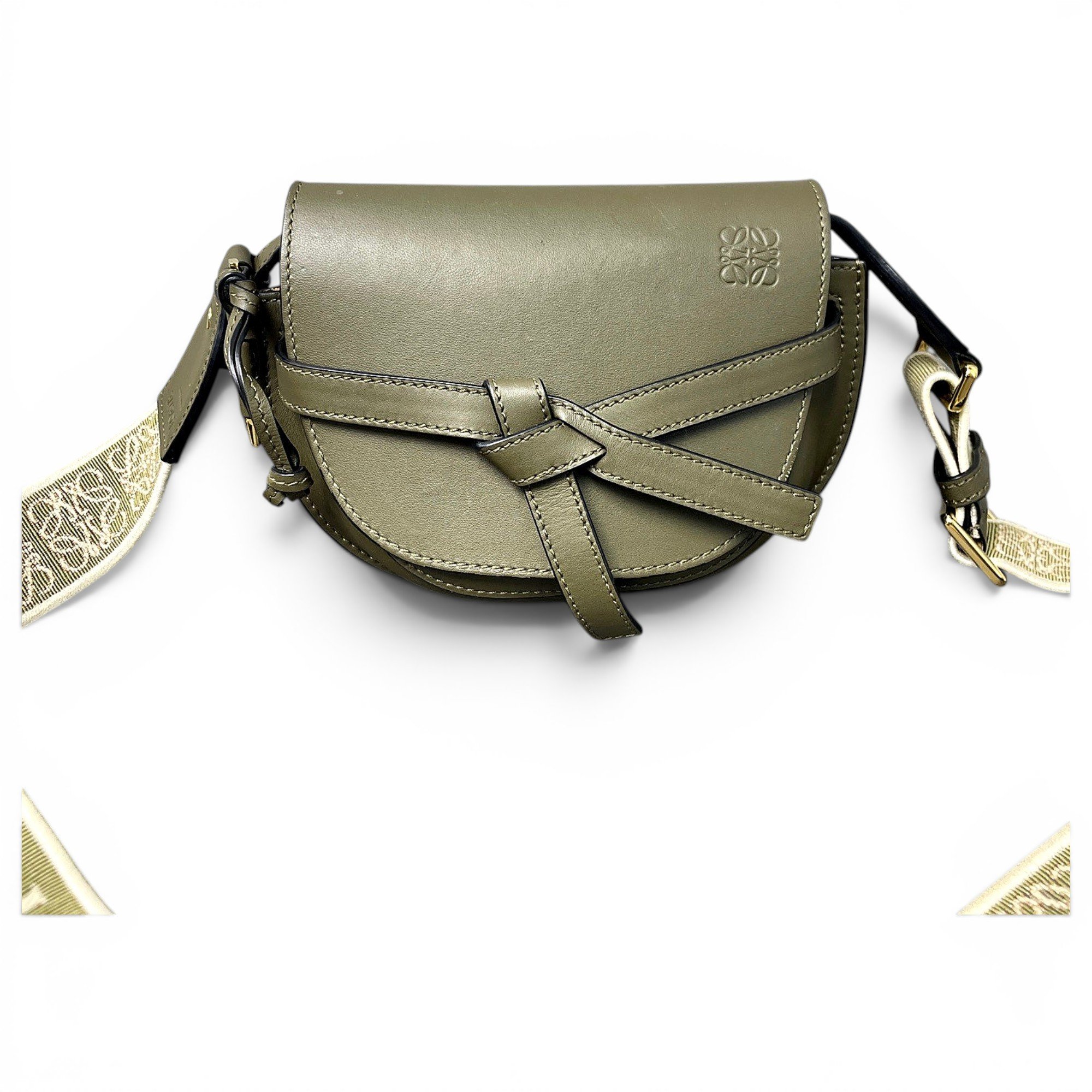 Gate leather handbag