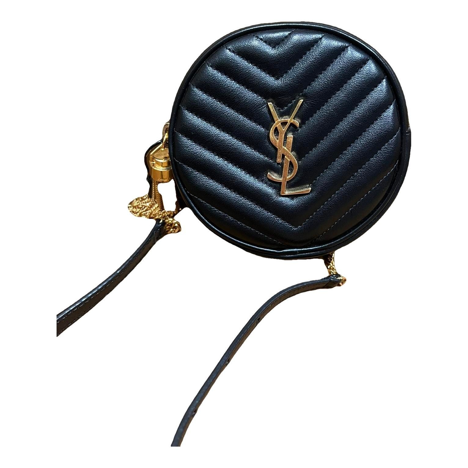 Vinyle leather crossbody bag