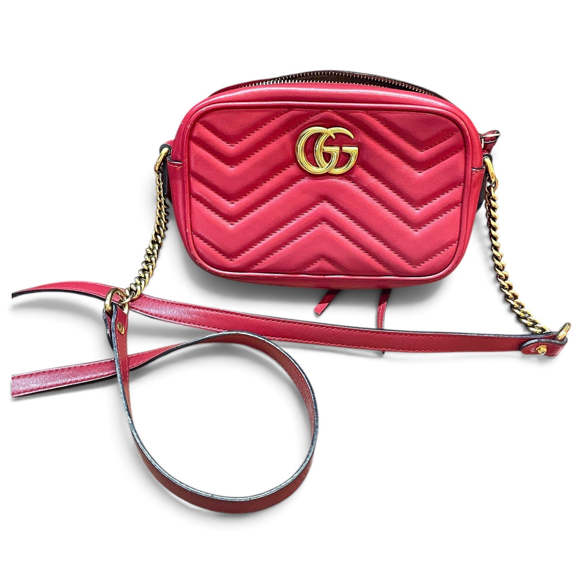 Leather crossbody bag