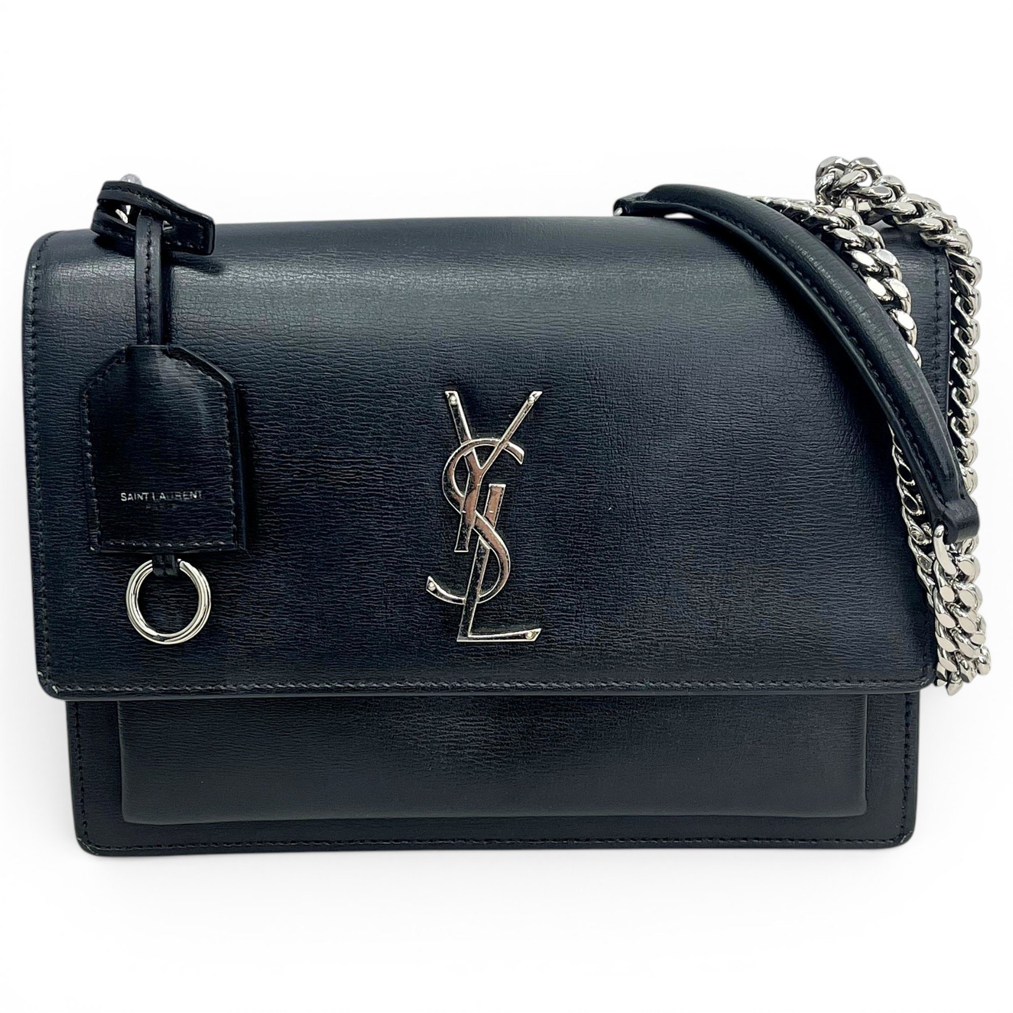Sunset leather handbag