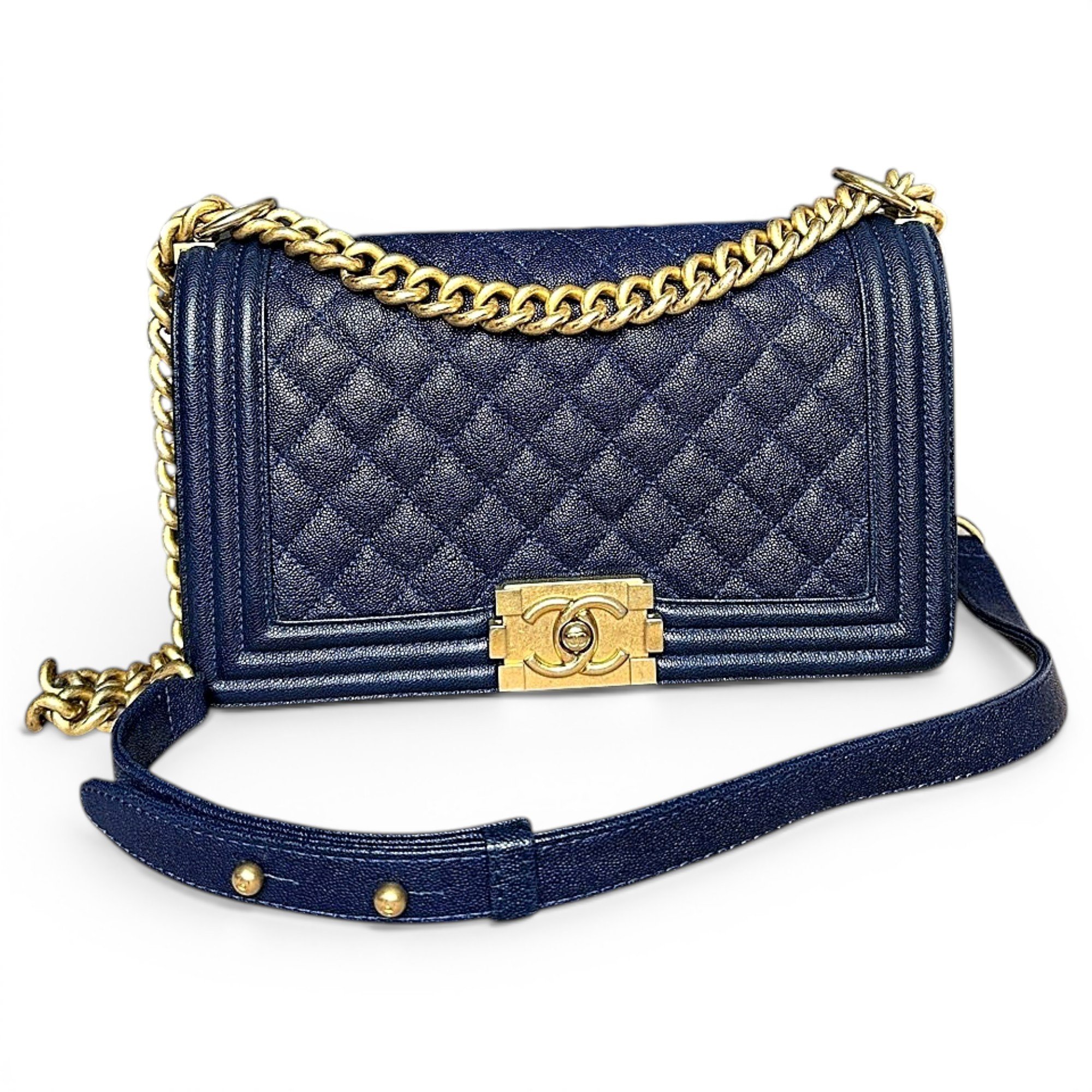 Boy leather handbag