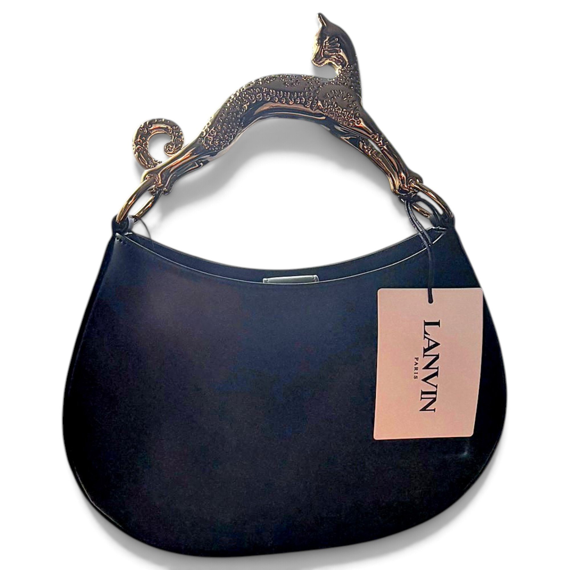 Lanvin Pencil Chat leather handbag