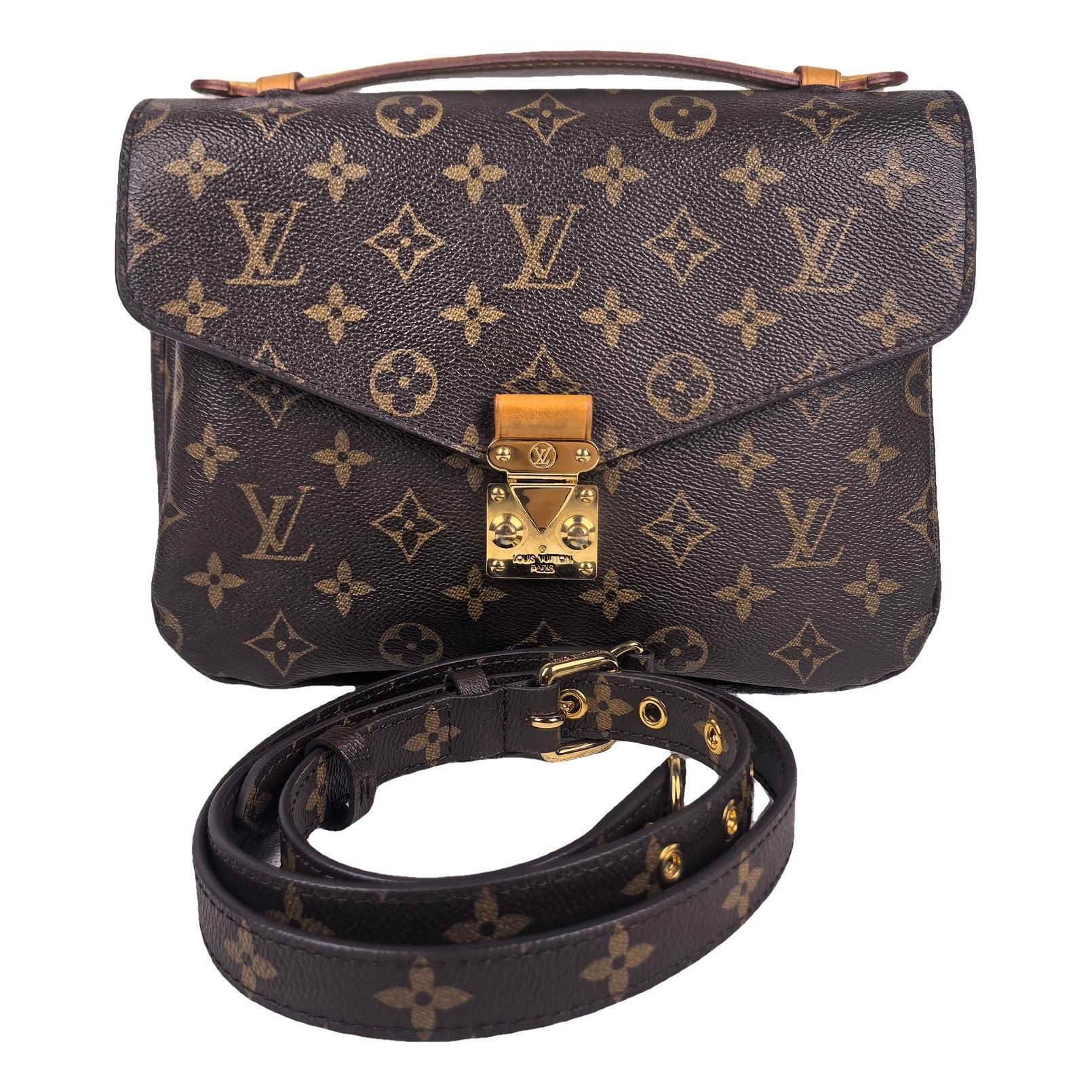 Metis leather handbag
