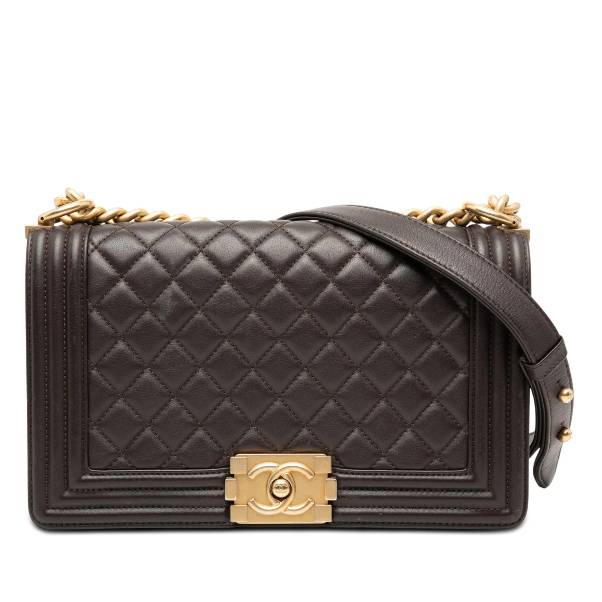 Boy pony-style calfskin handbag