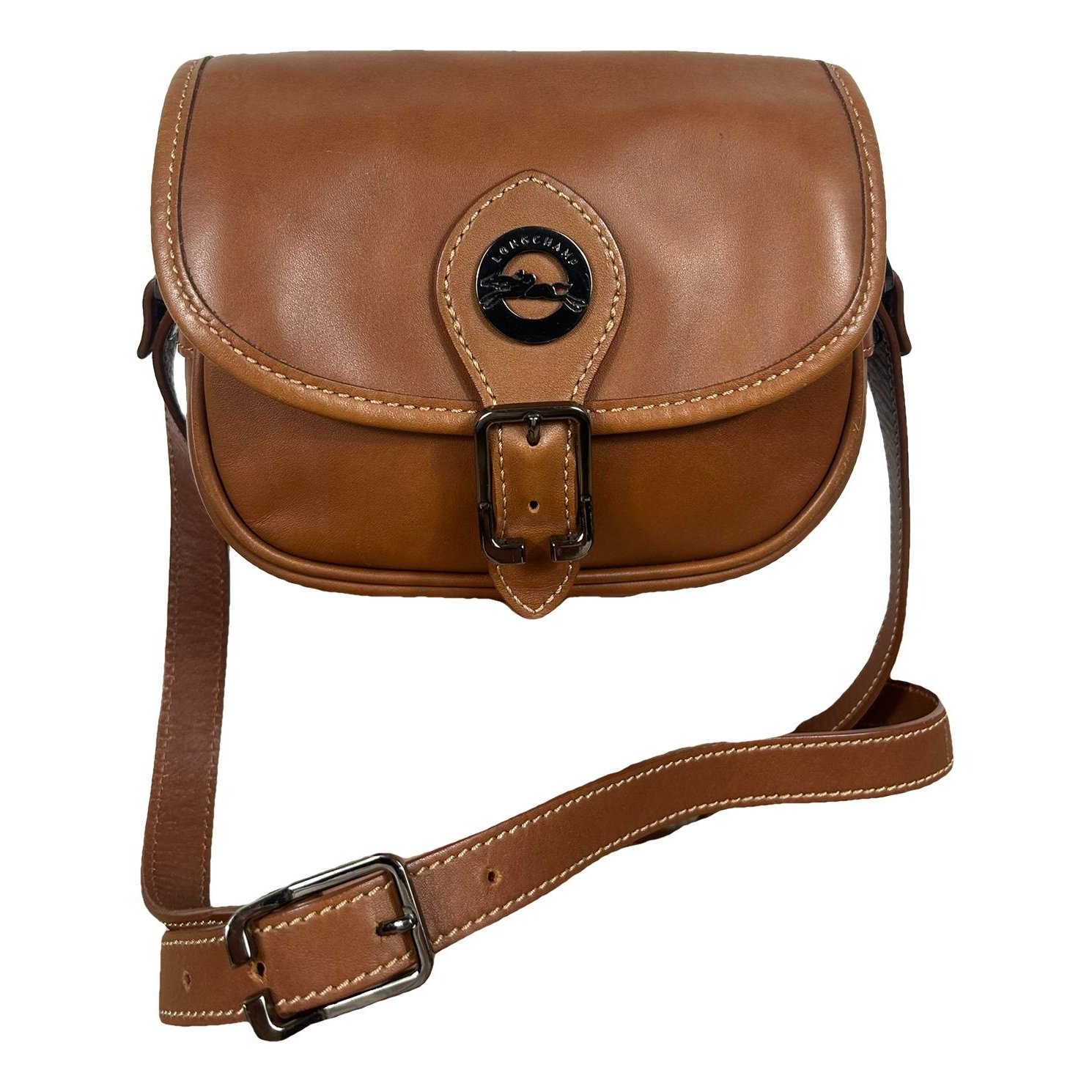 Leather crossbody bag