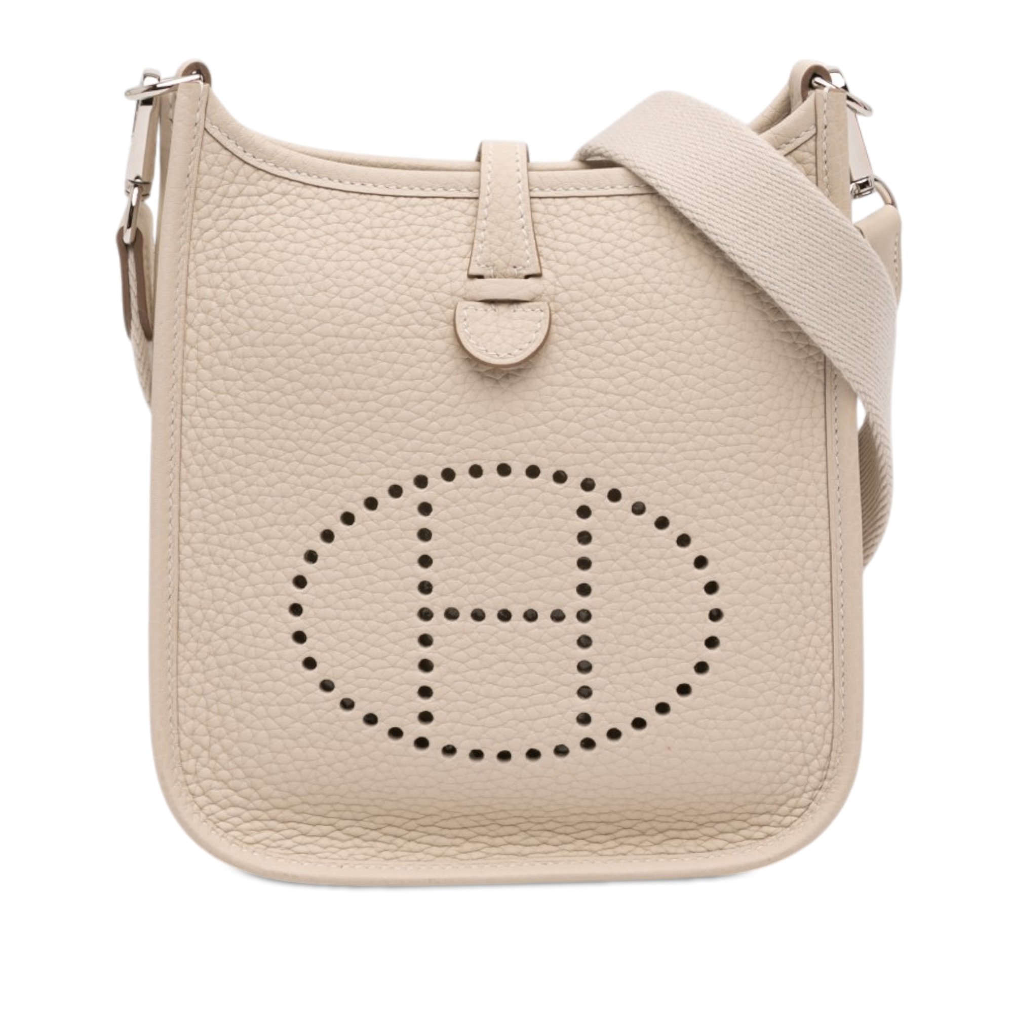 Evelyne leather handbag