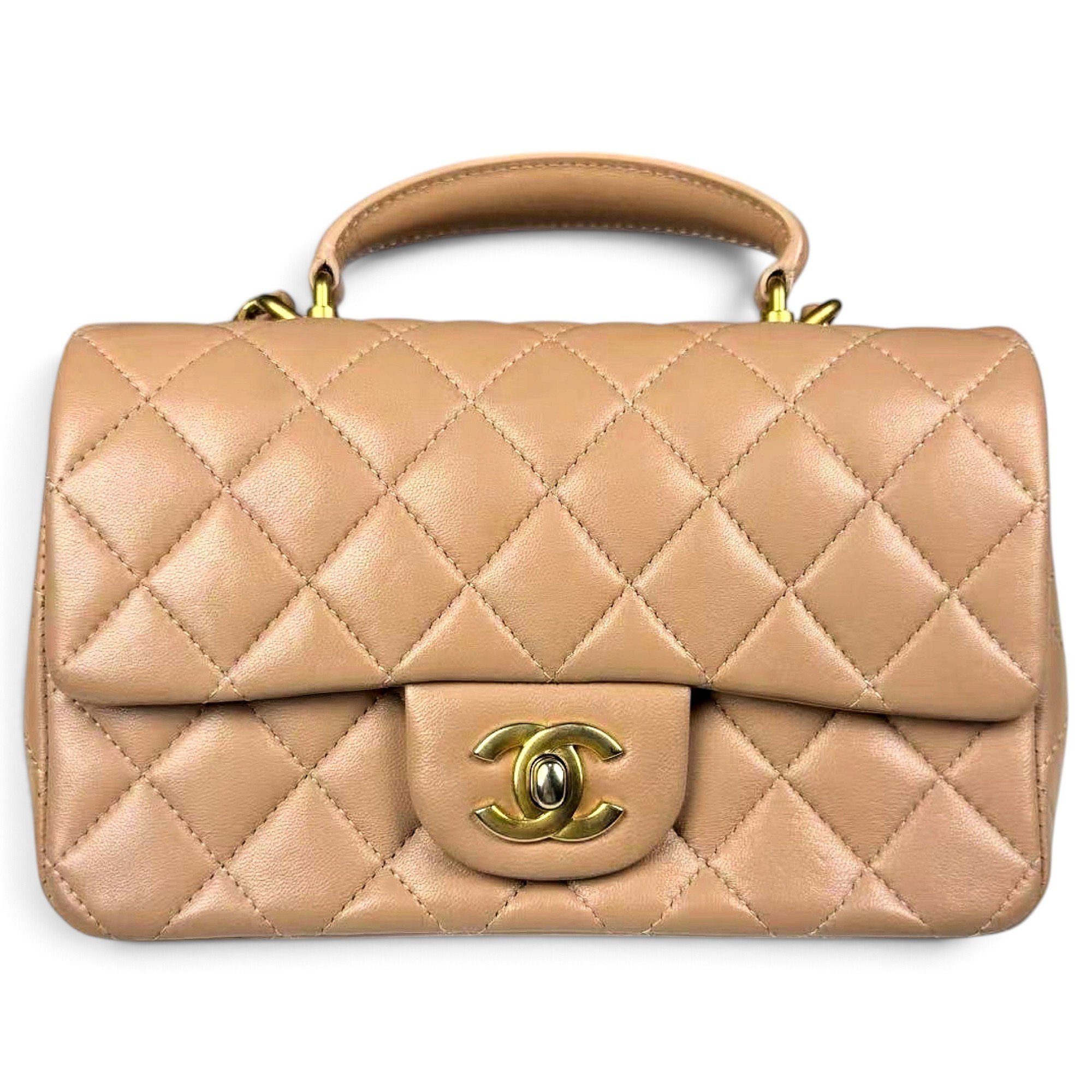 Coco Handle leather handbag