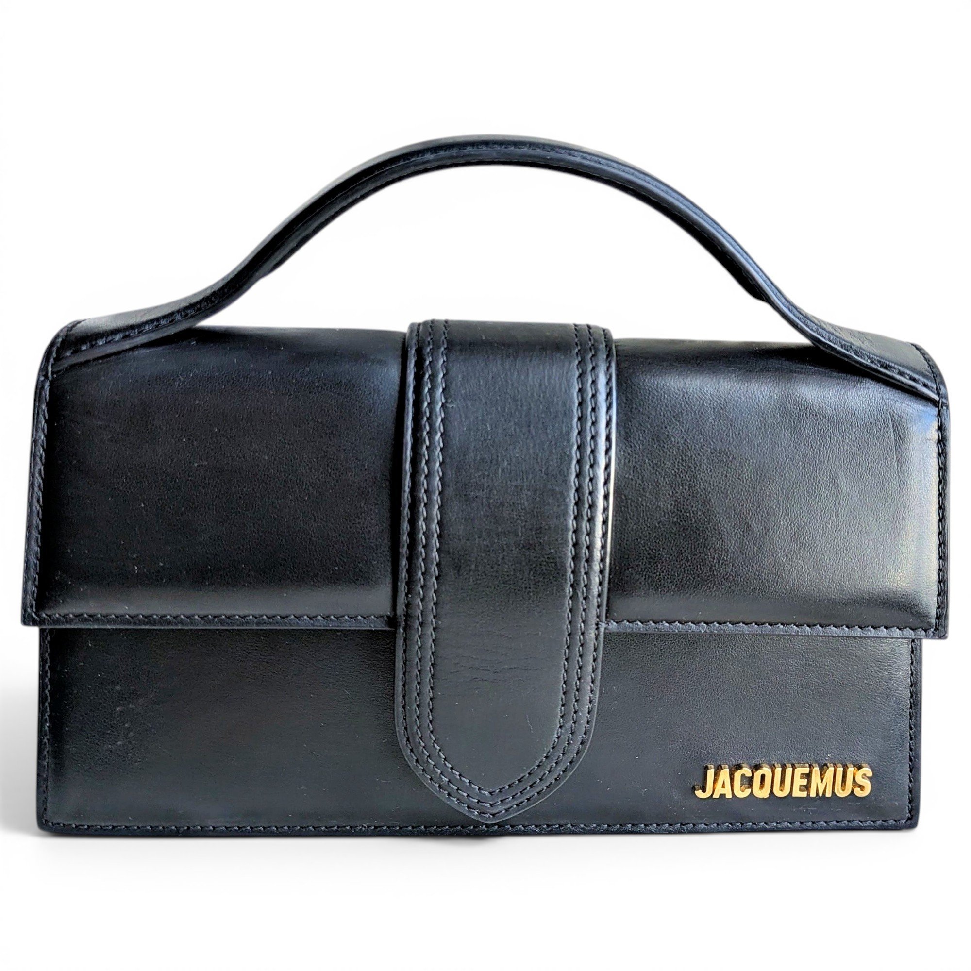 Jacquemus Le Grand Bambino leather handbag