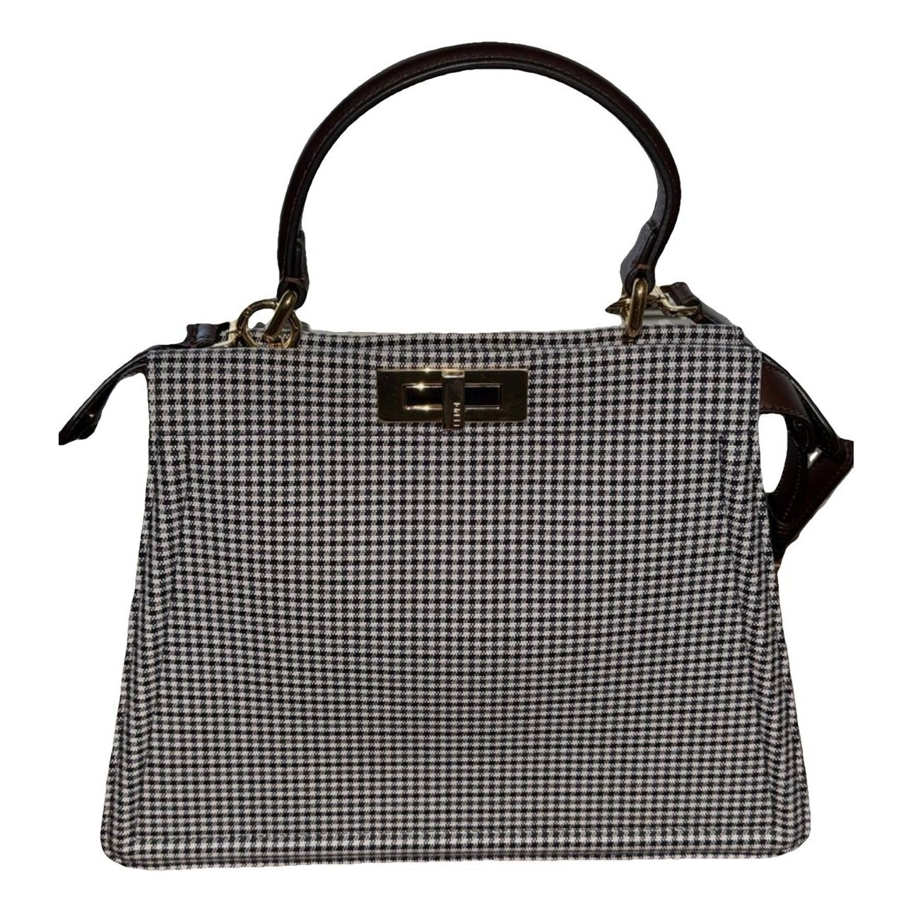 Peekaboo IseeU tweed handbag
